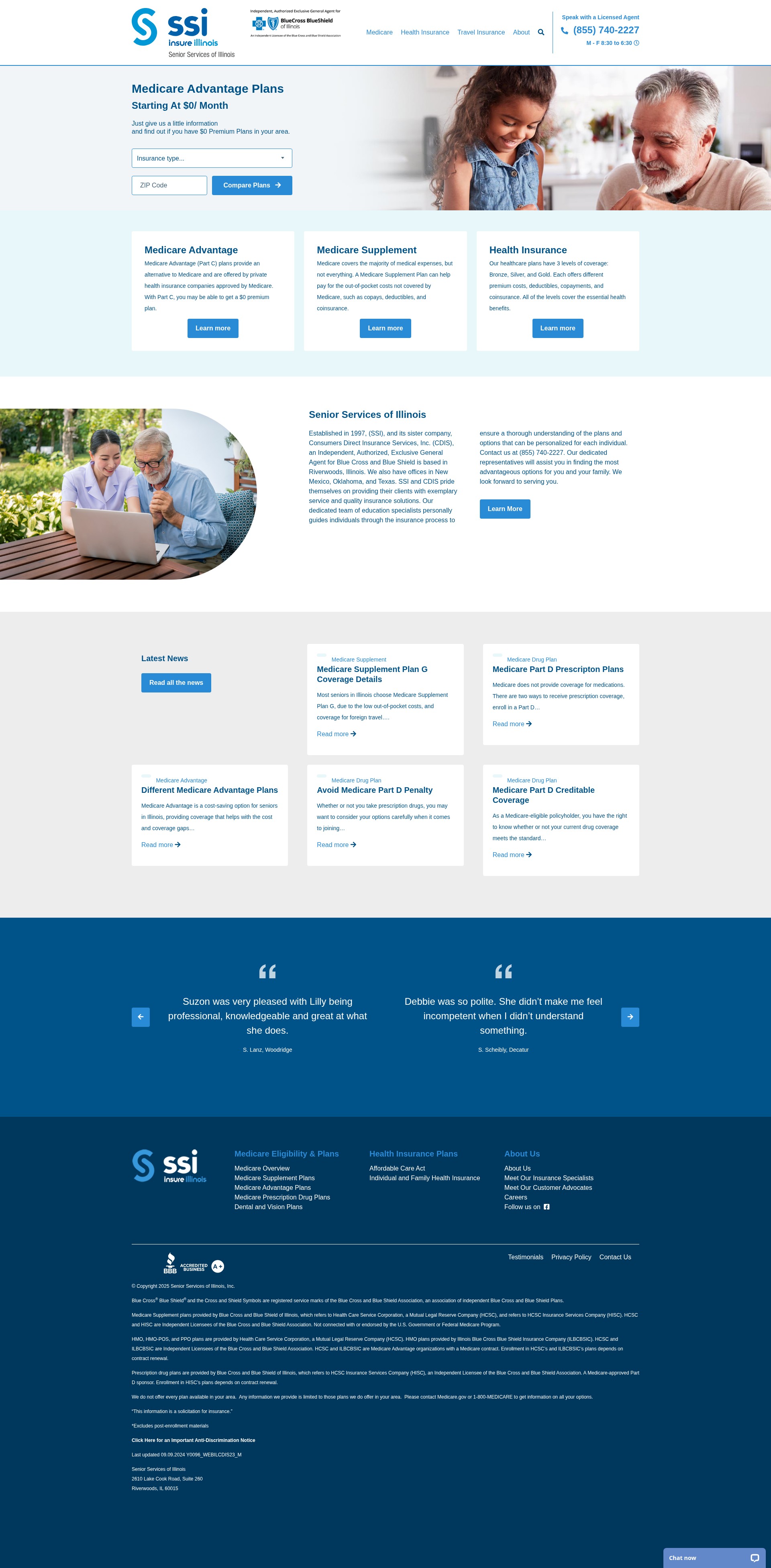 Screenshot of ssiinsure.com