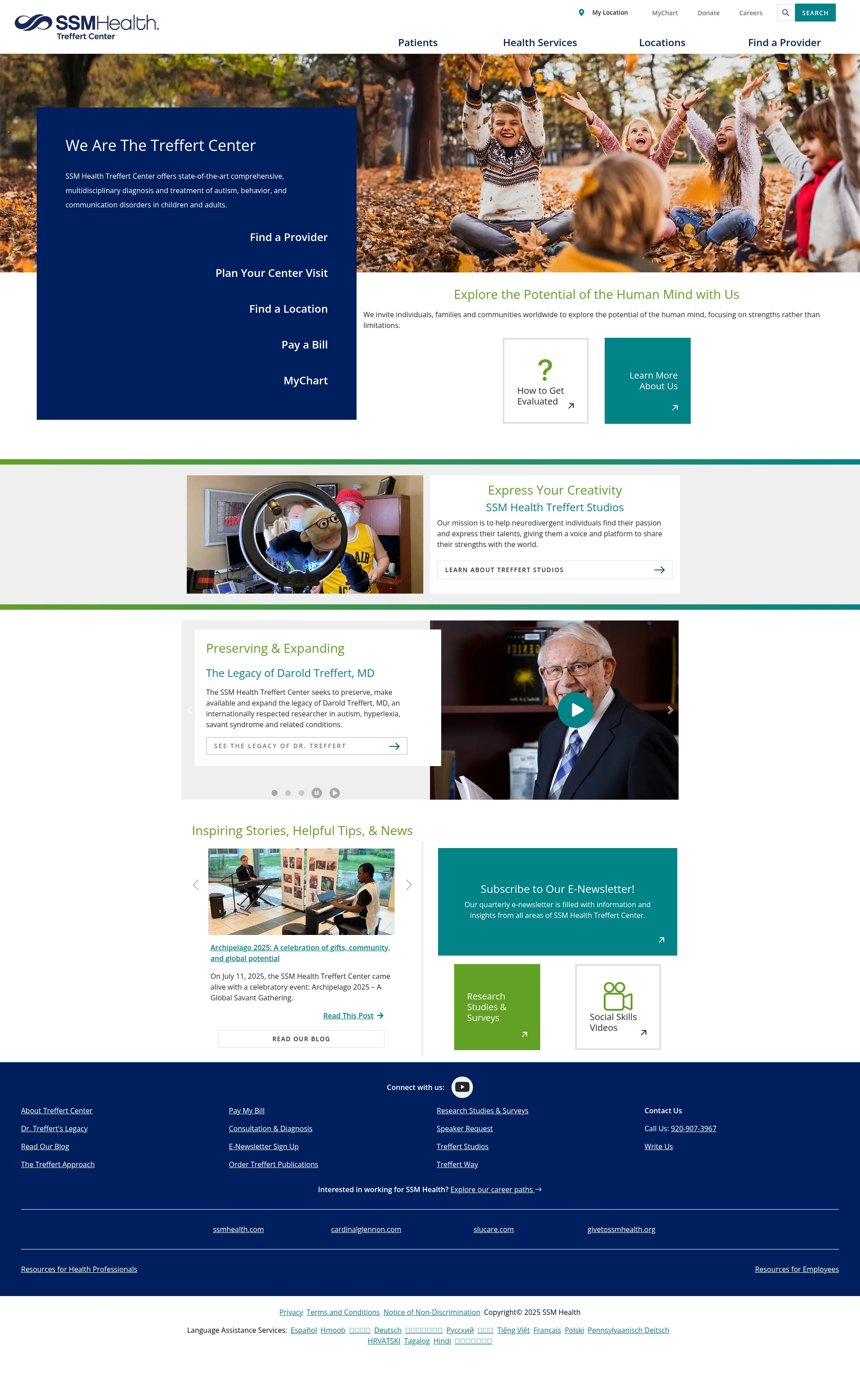 Screenshot of ssmhealth.com