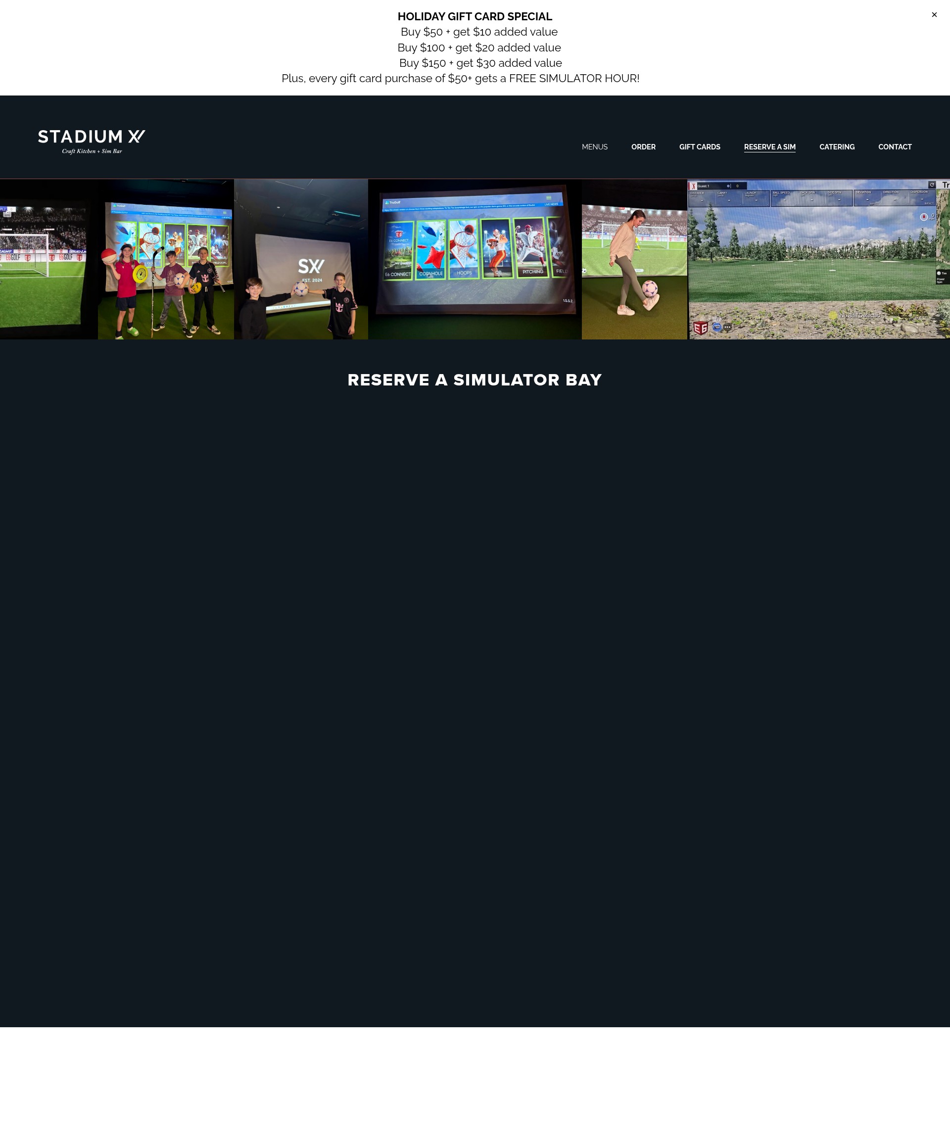 Screenshot of stadiumxv.com