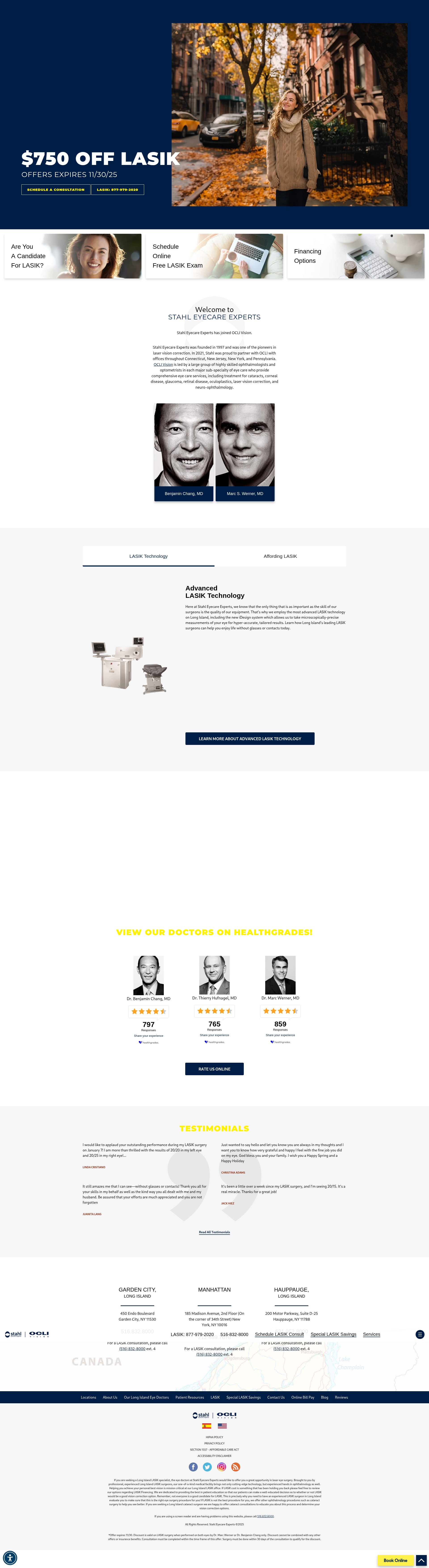 Screenshot of stahlny.com