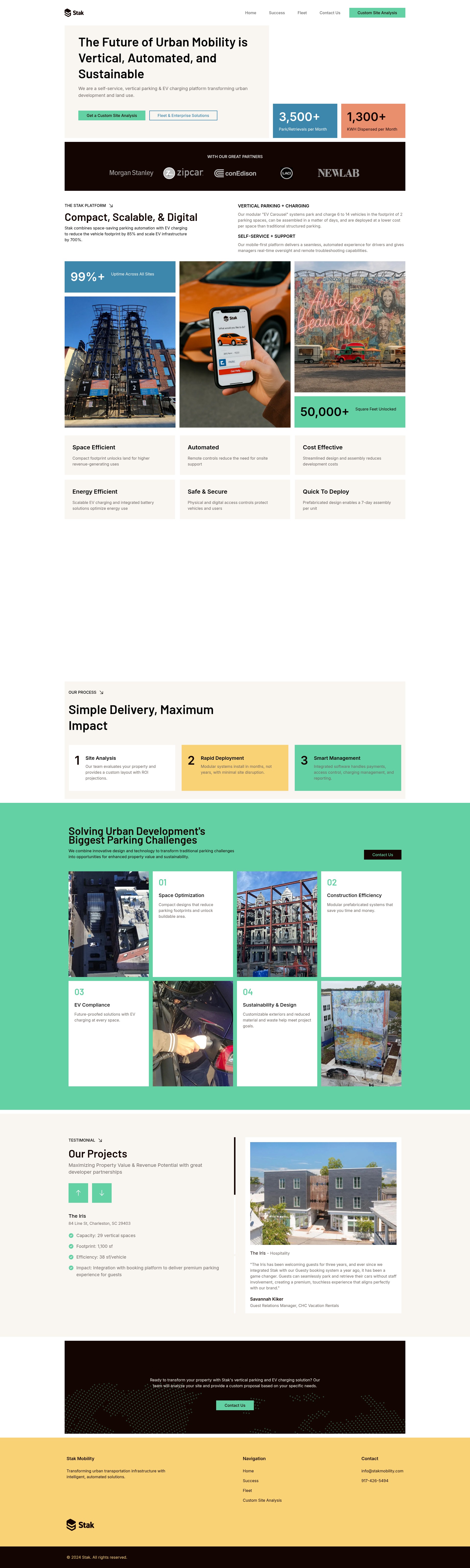 Screenshot of stakmobility.com