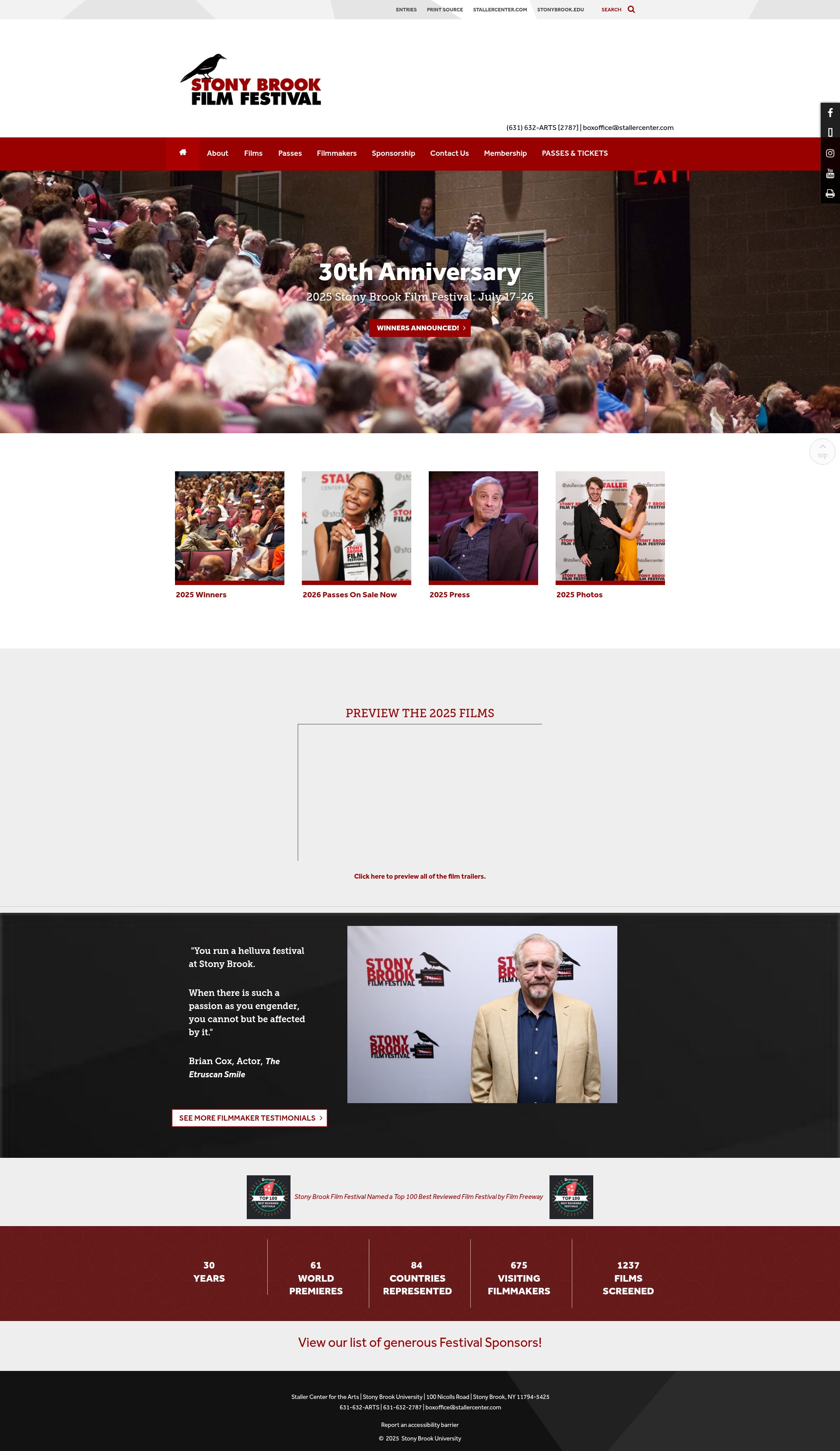 Screenshot of stallercenter.com