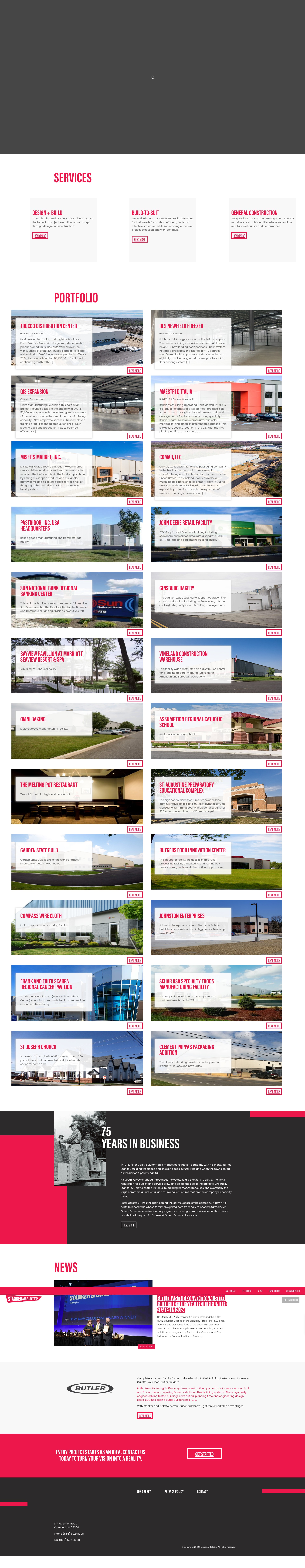 Screenshot of stankergaletto.com