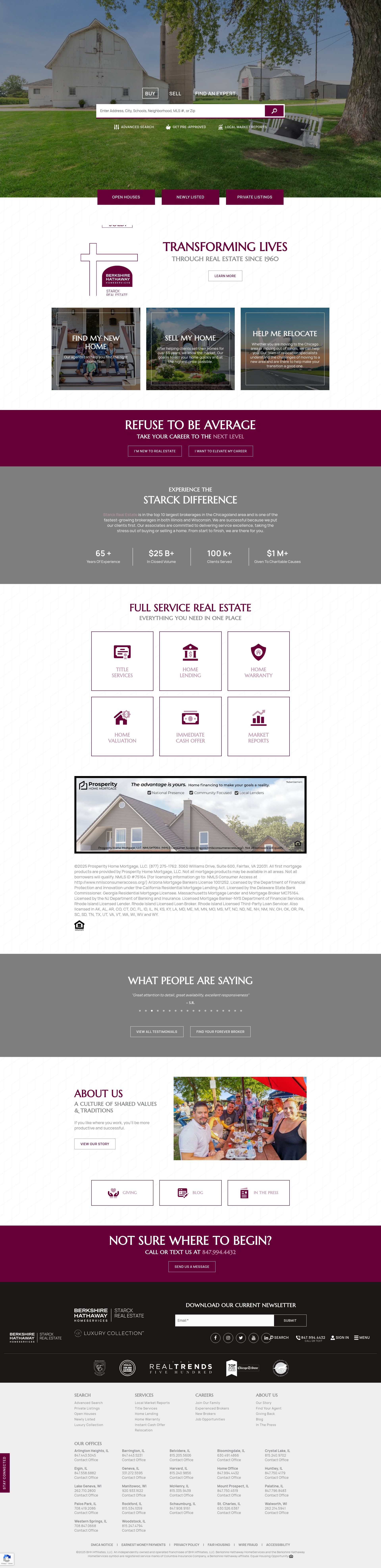 Screenshot of starckre.com