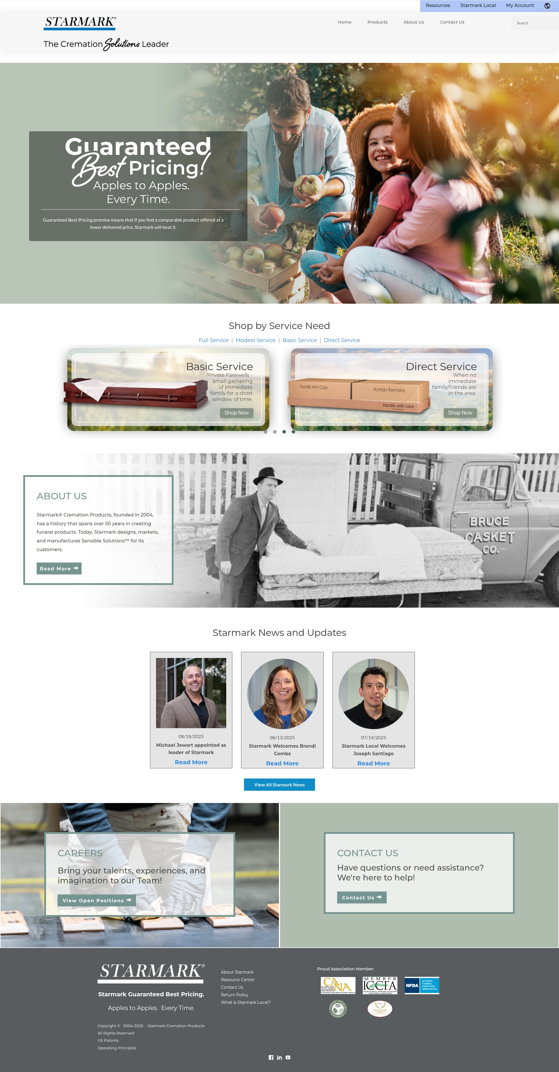 Screenshot of starmarkcp.com