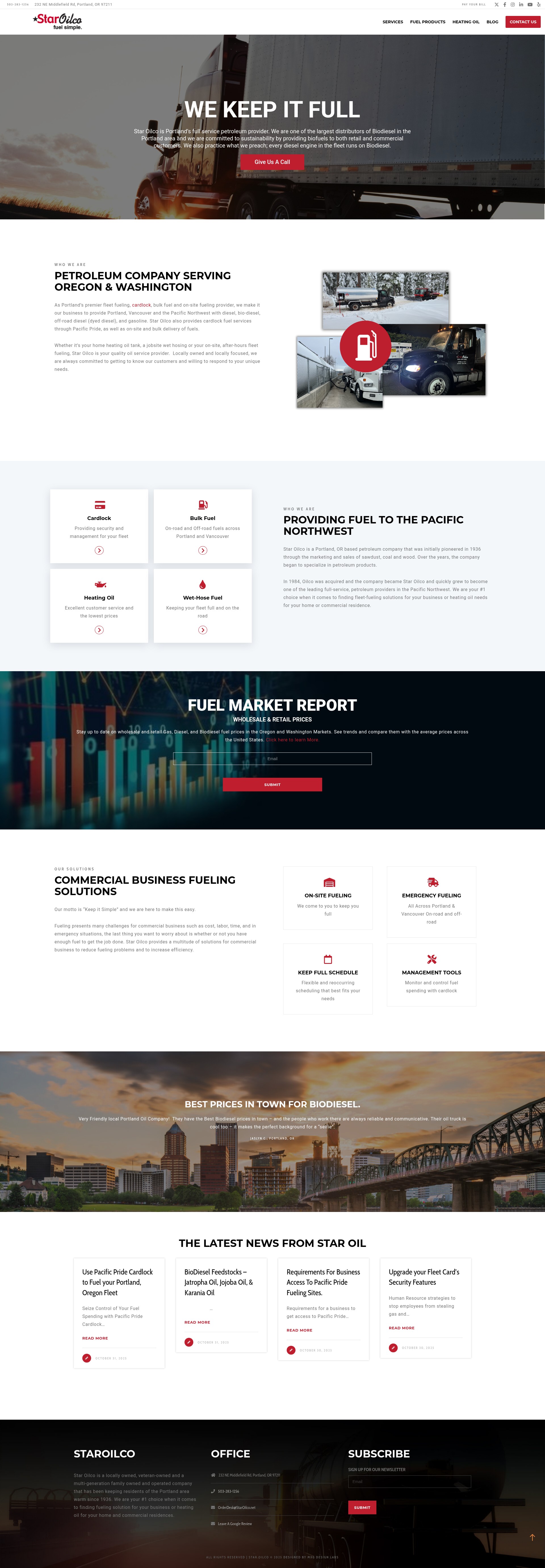 Screenshot of staroilco.net