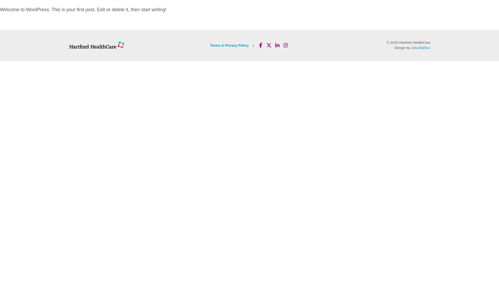 Screenshot of start.hartfordhealthcare.org