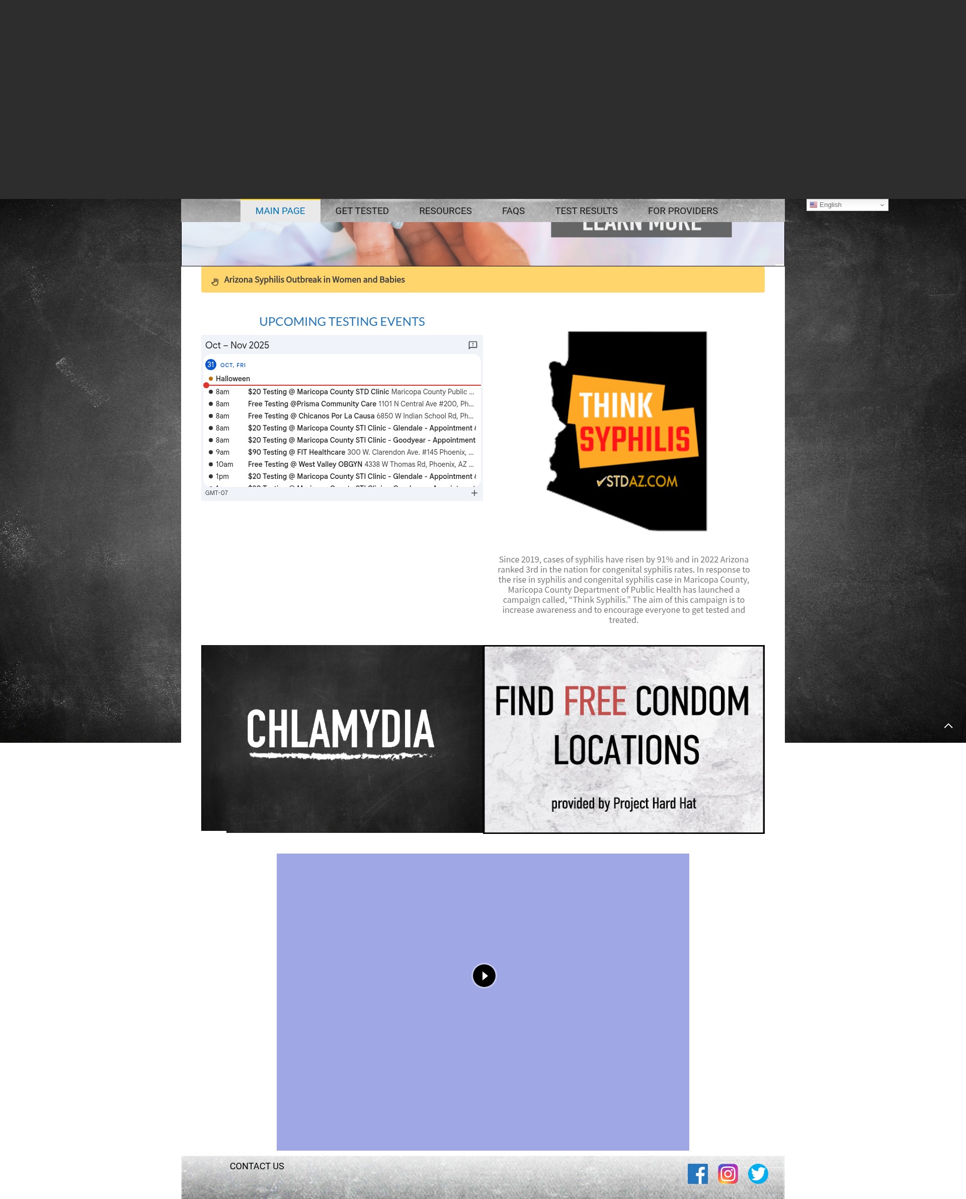 Screenshot of stdaz.com