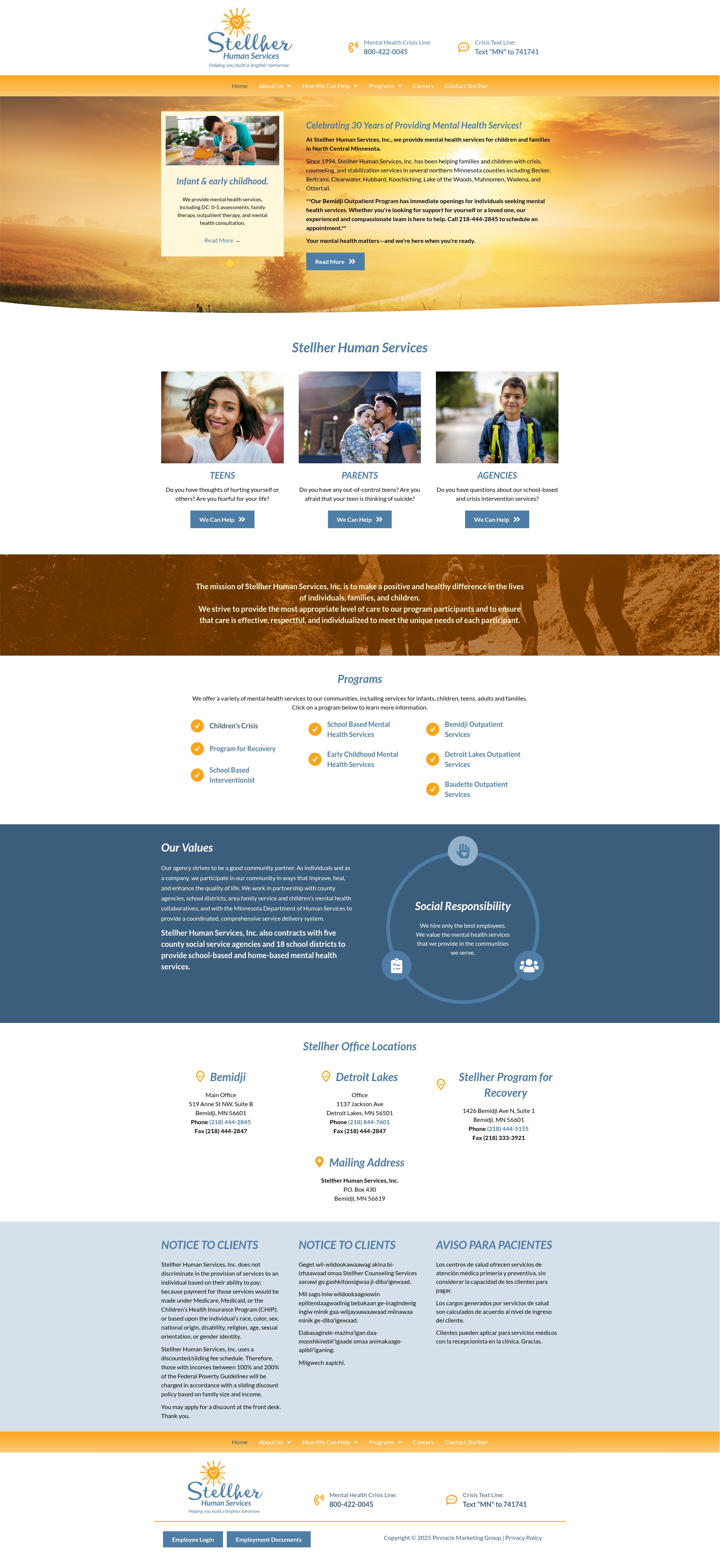Screenshot of stellher.com