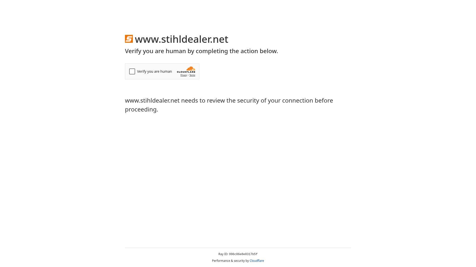 Screenshot of stihldealer.net