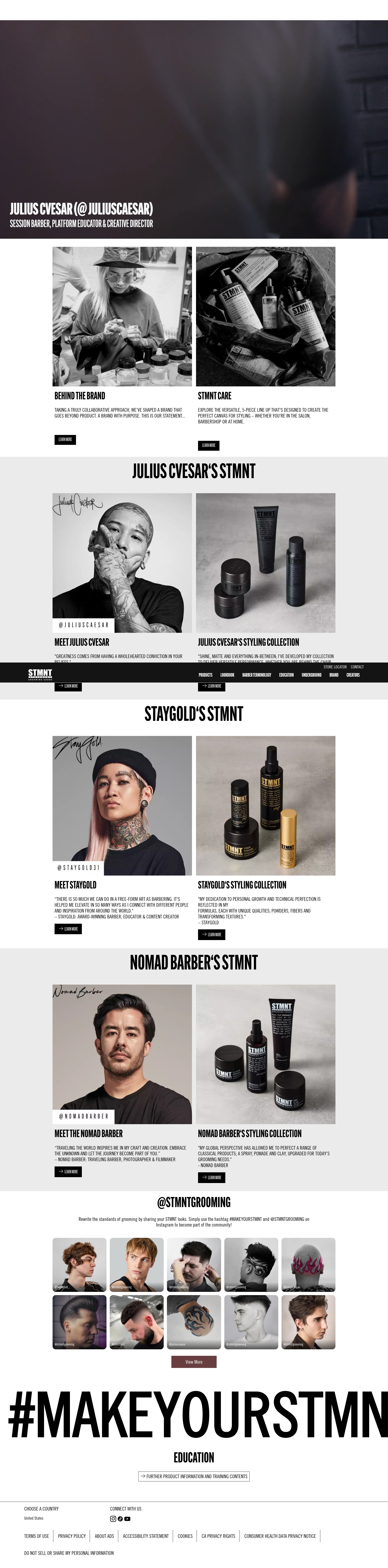 Screenshot of stmntgrooming.us