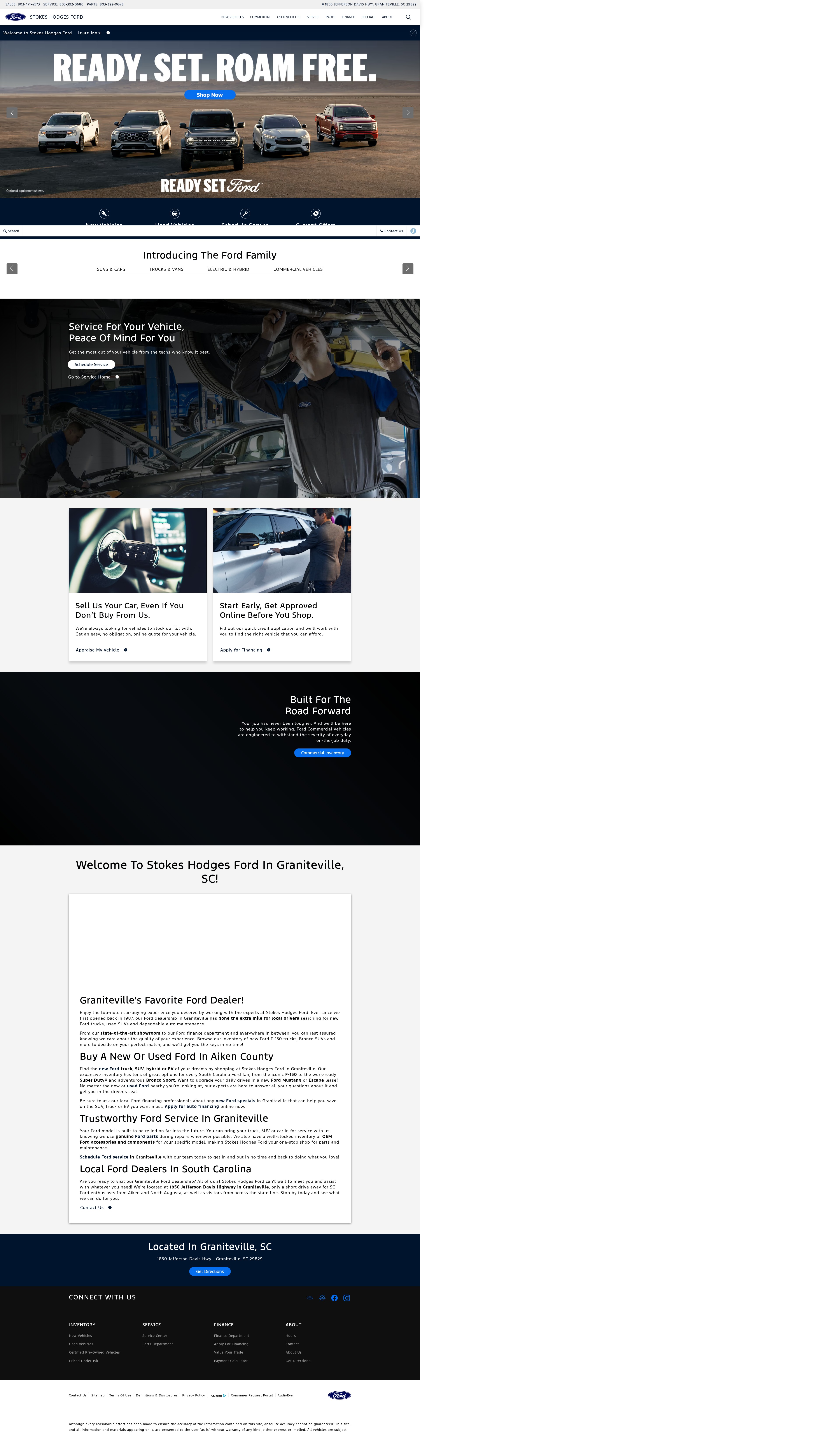Screenshot of stokeshodgesford.com