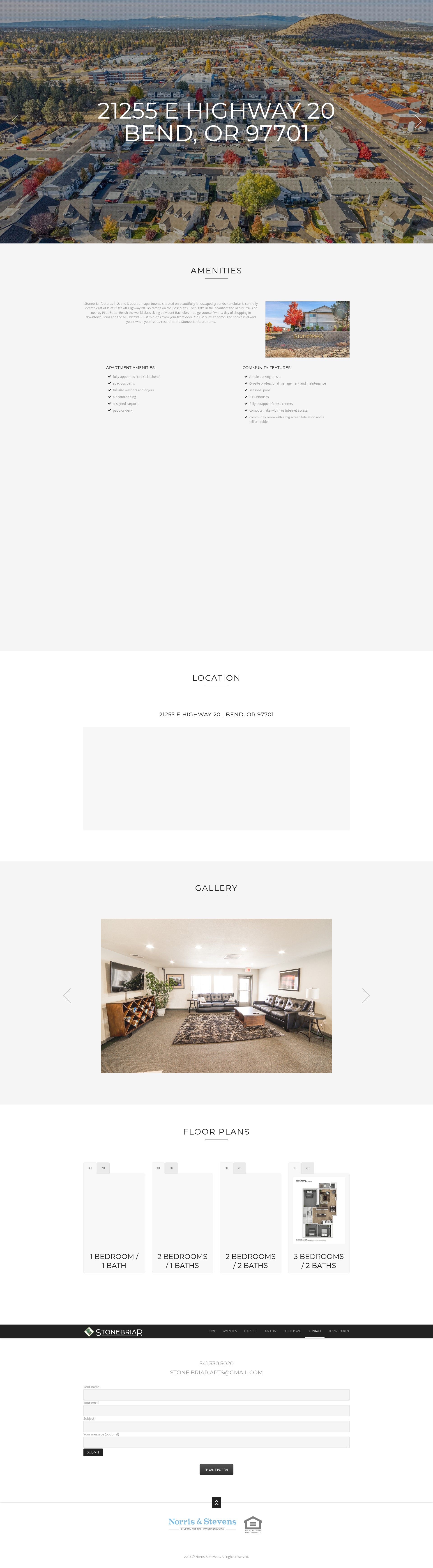 Screenshot of stonebriarapts.com