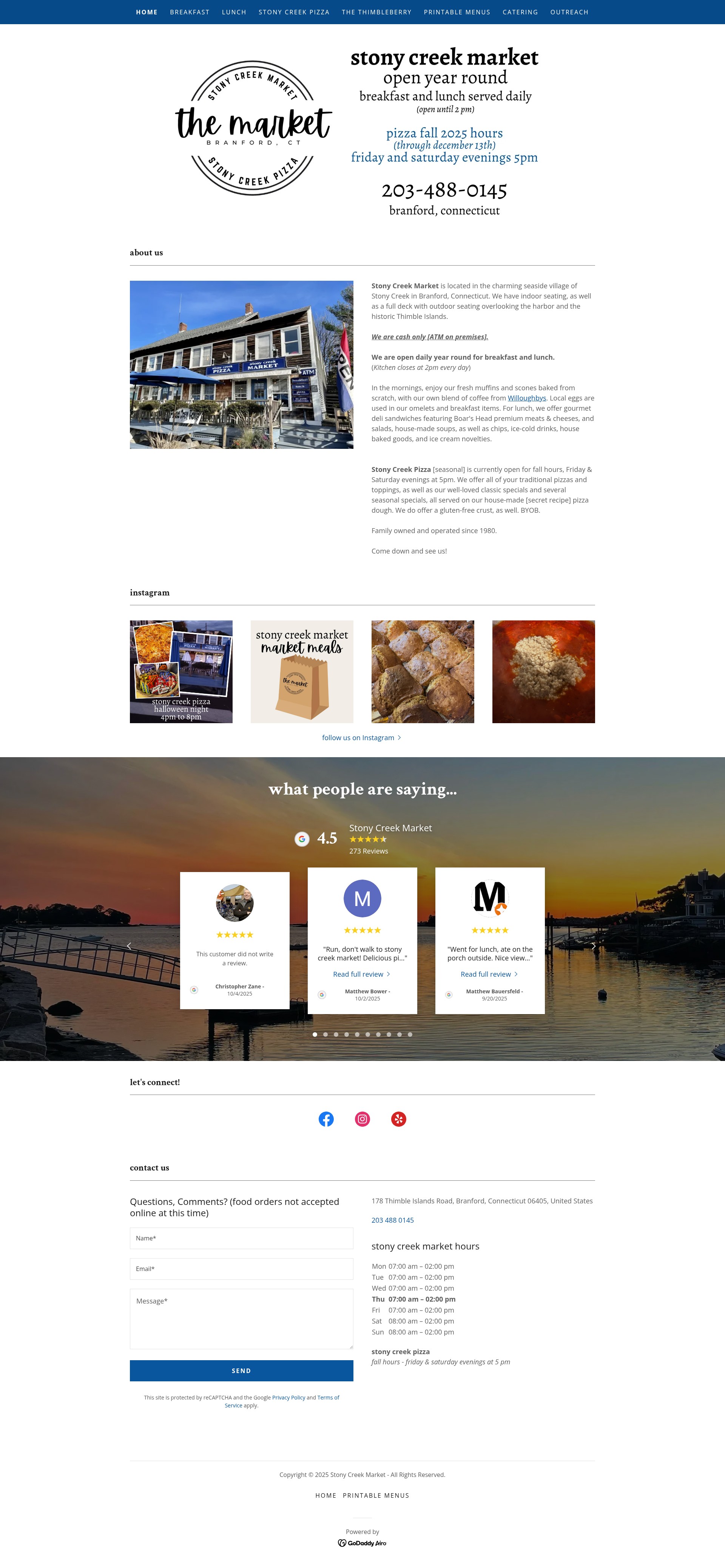 Screenshot of stonycreekmarket.com