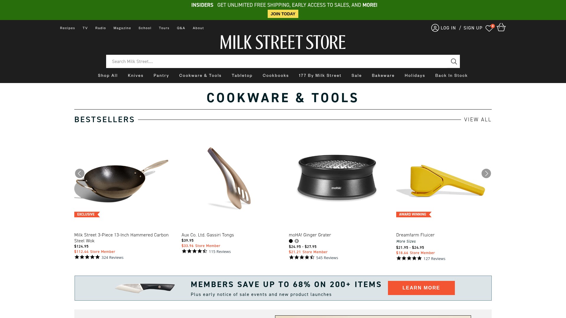 Screenshot of store.177milkstreet.com