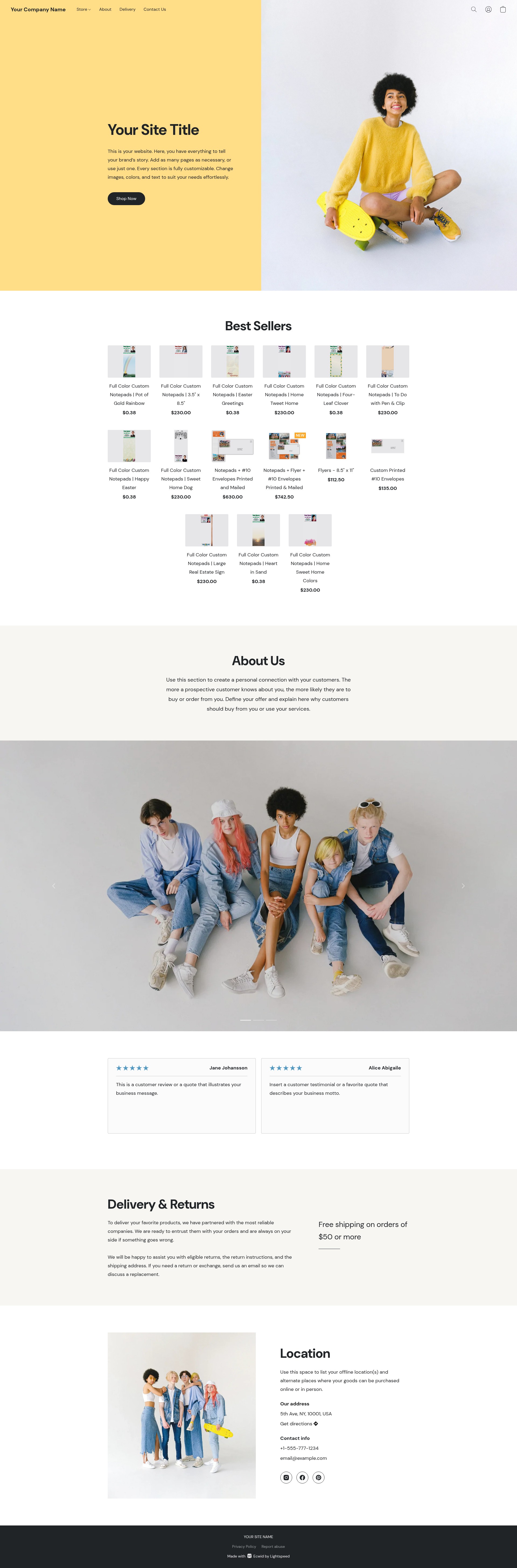 Screenshot of store8997135.company.site