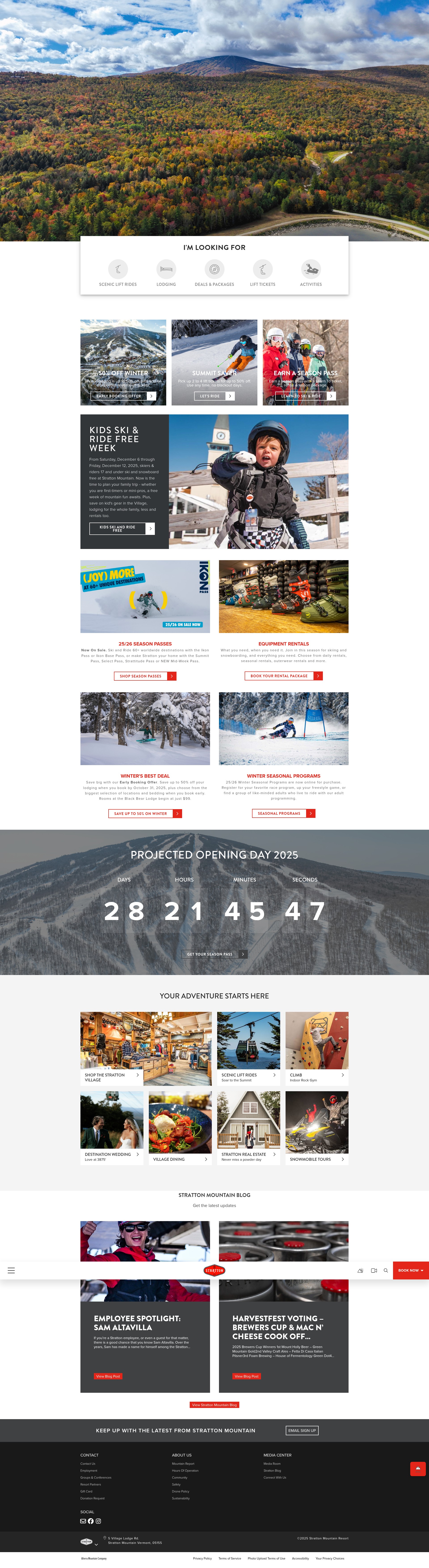 Screenshot of stratton.com