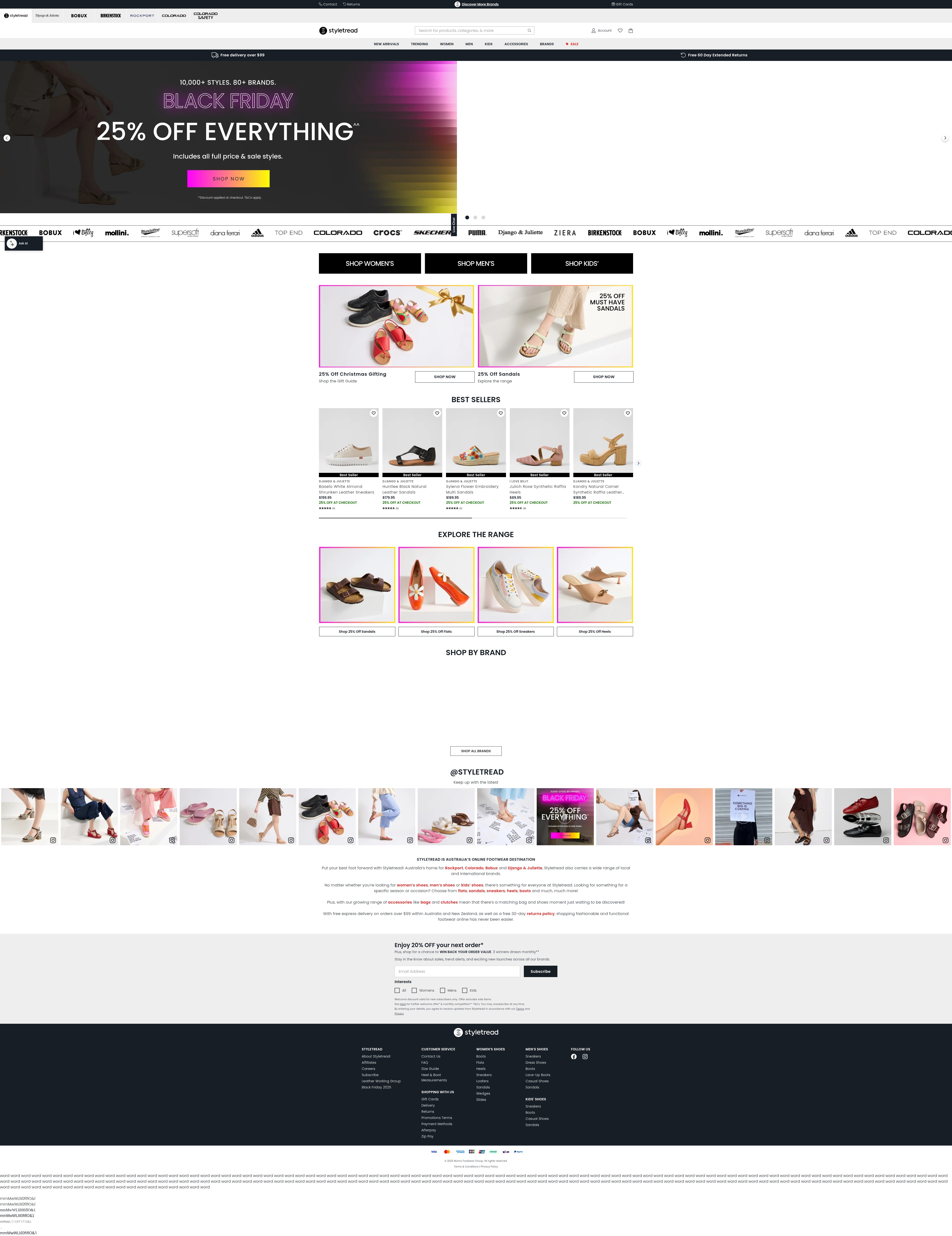 Screenshot of styletread.com.au