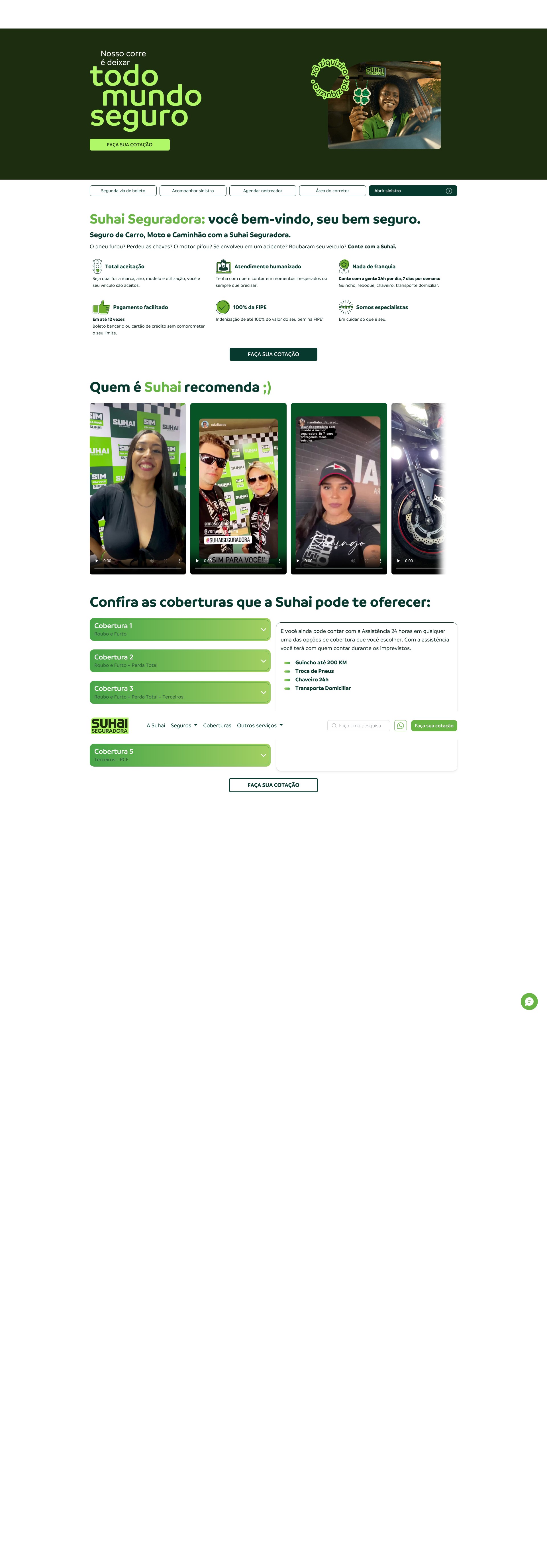 Screenshot of suhaiseguradora.com