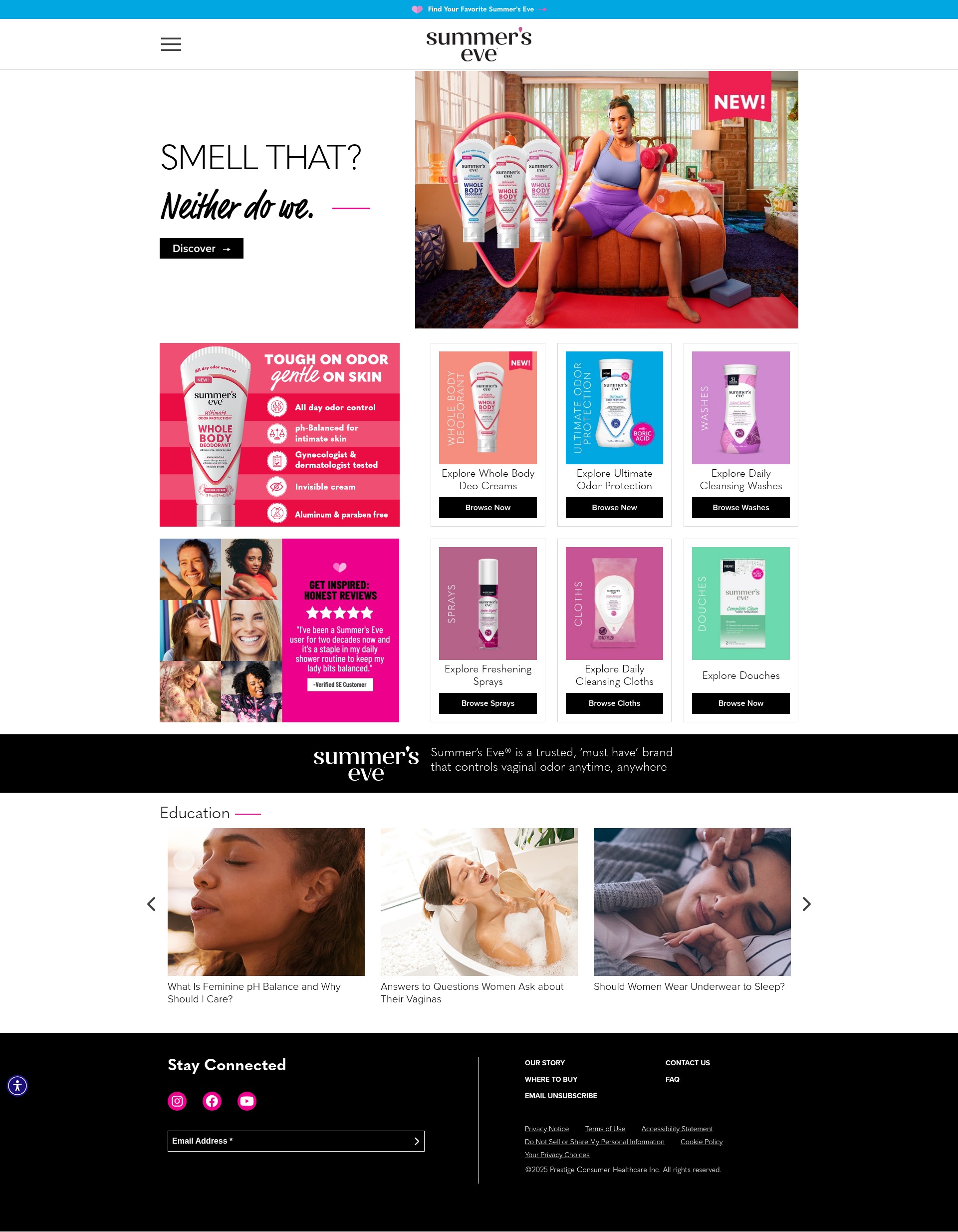 Screenshot of summerseve.com