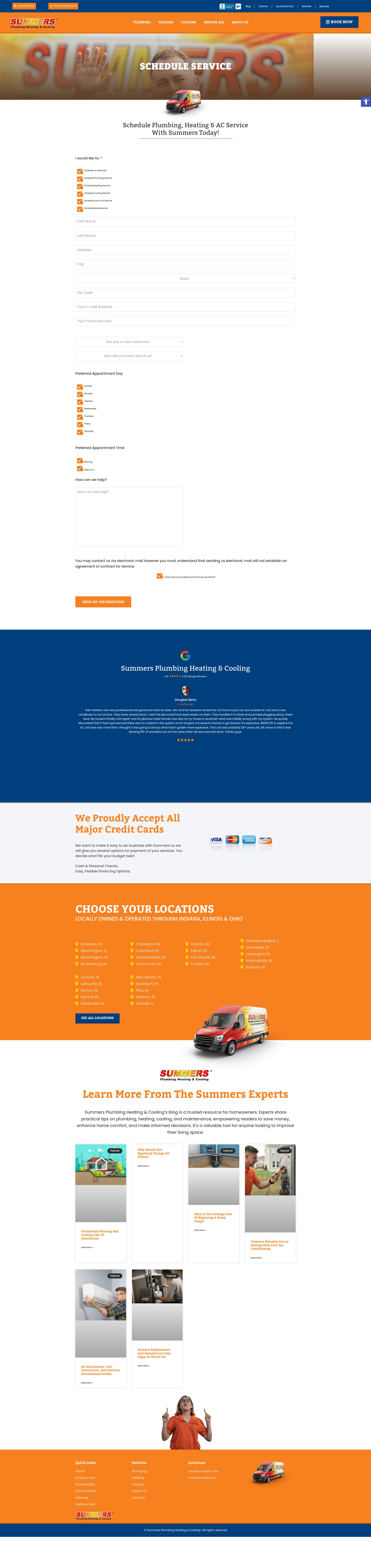 Screenshot of summersphc.com