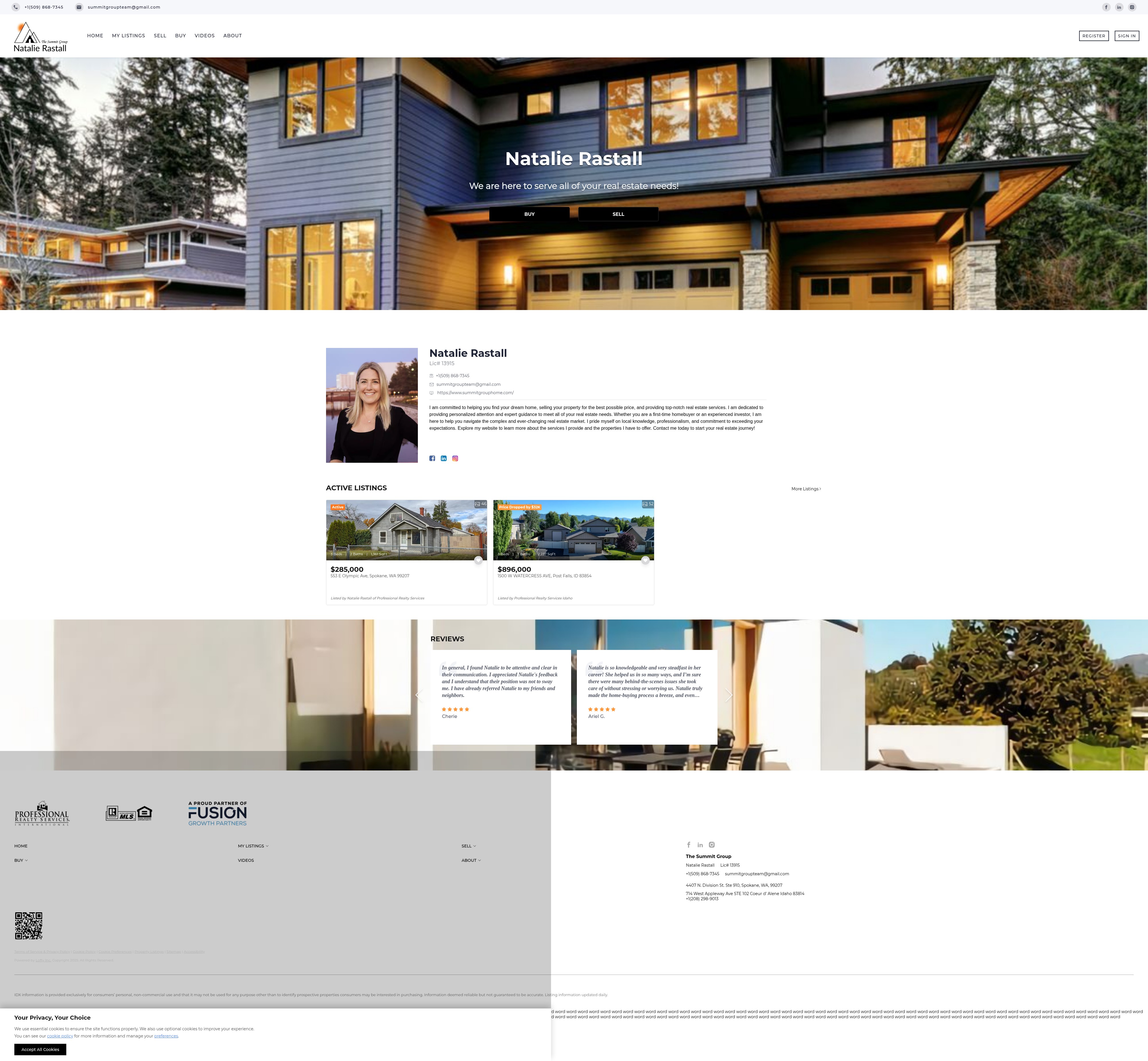 Screenshot of summitgrouphome.com