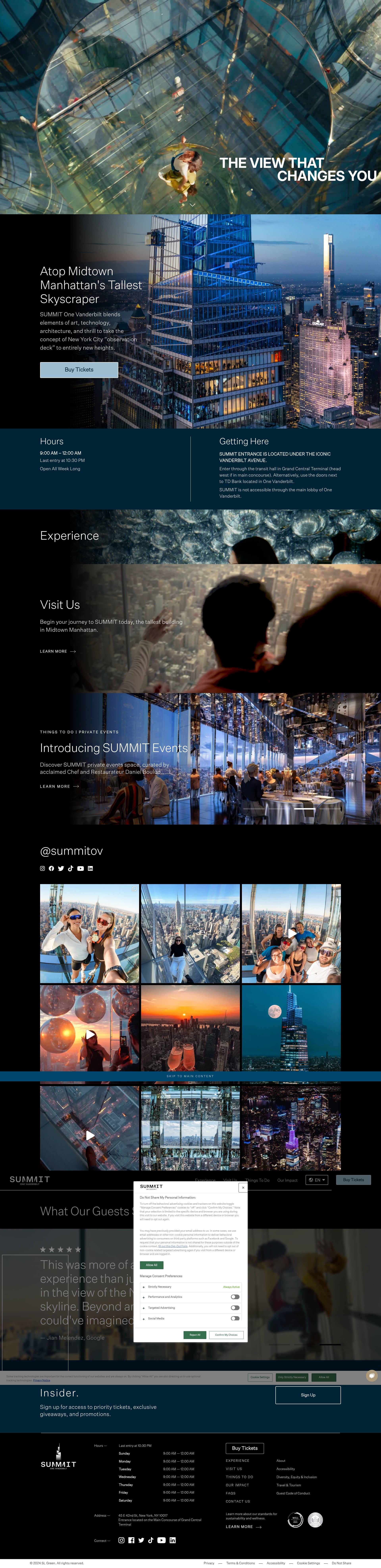 Screenshot of summitov.com