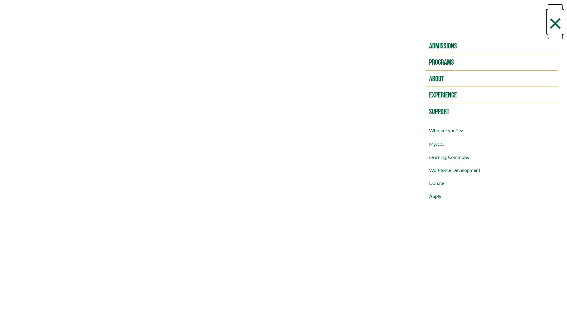 Screenshot of sunyjcc.edu