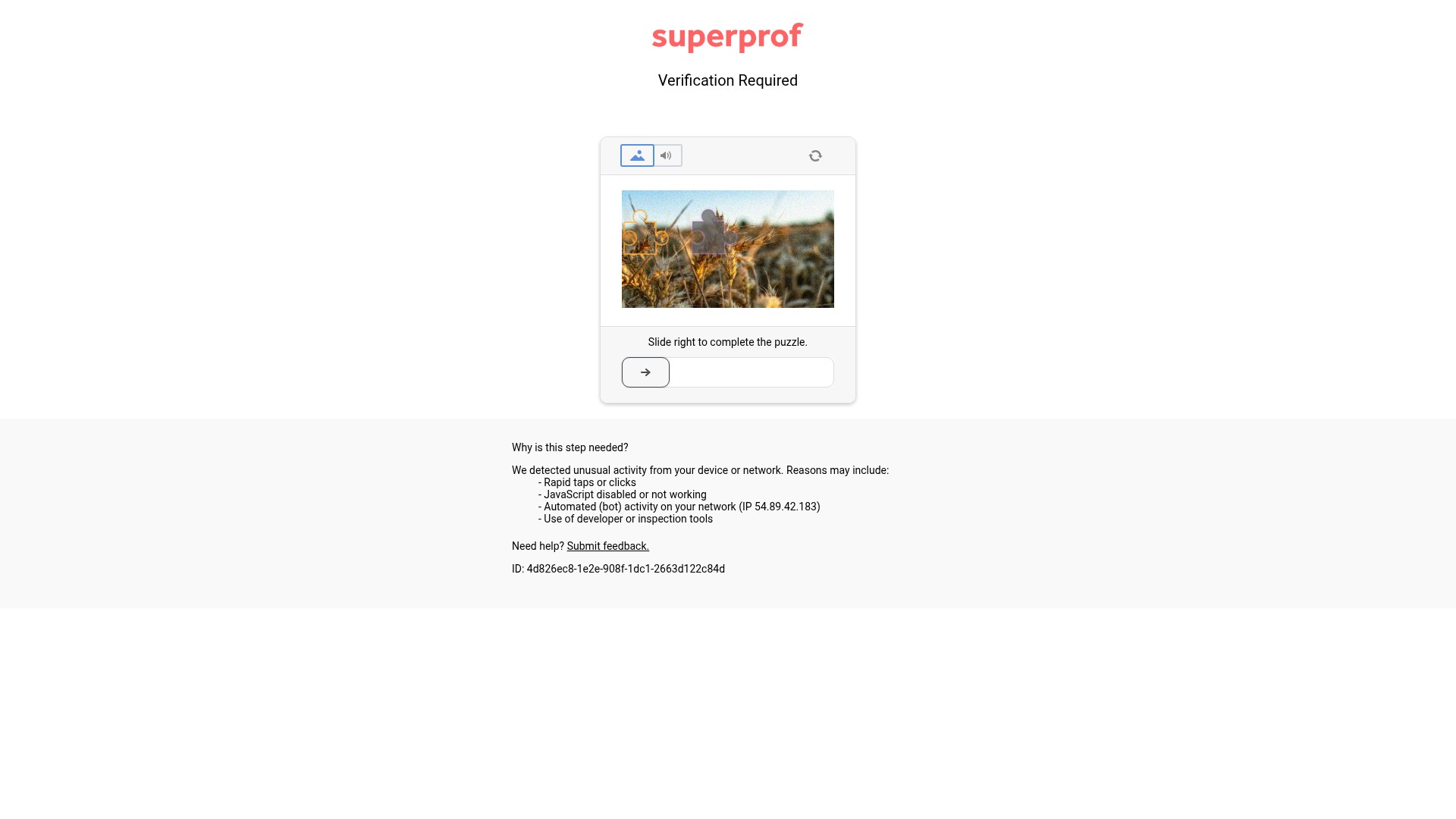 Screenshot of superprof.com.au