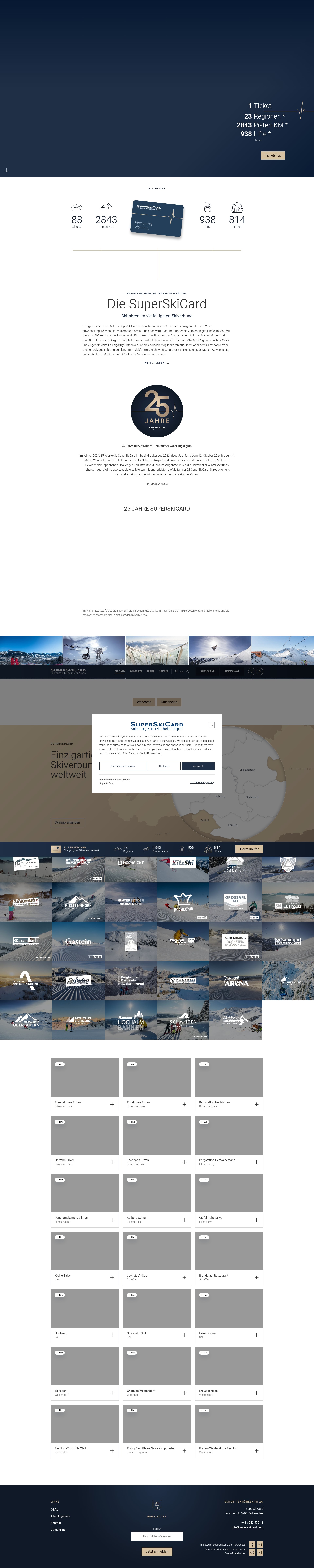 Screenshot of superskicard.com