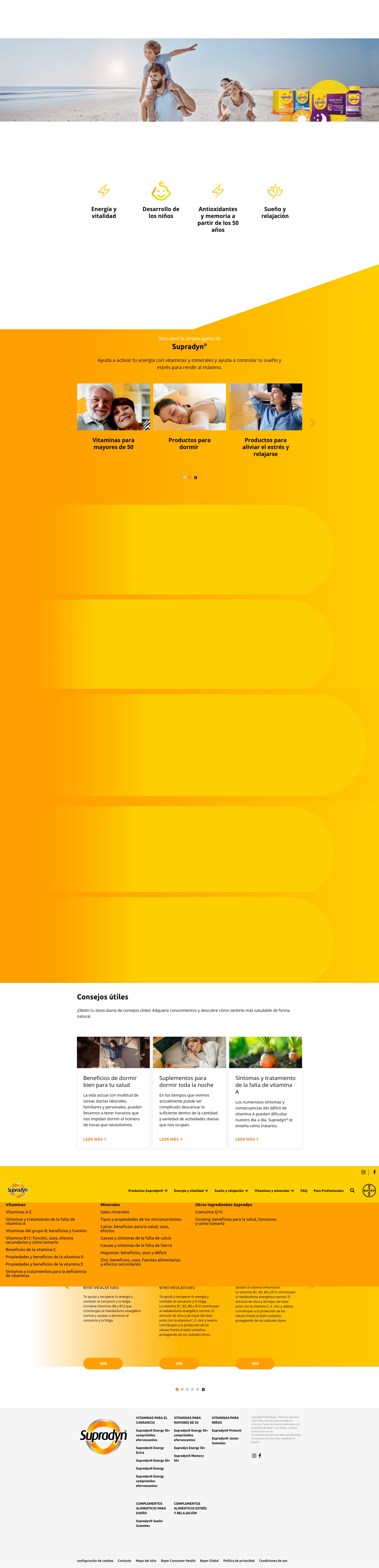 Screenshot of supradyn.es