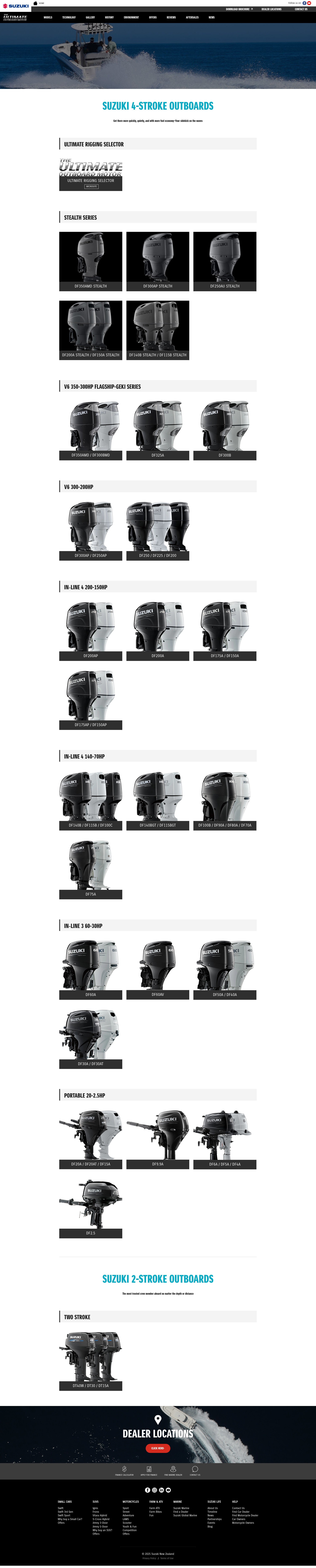 Screenshot of suzuki.co.nz