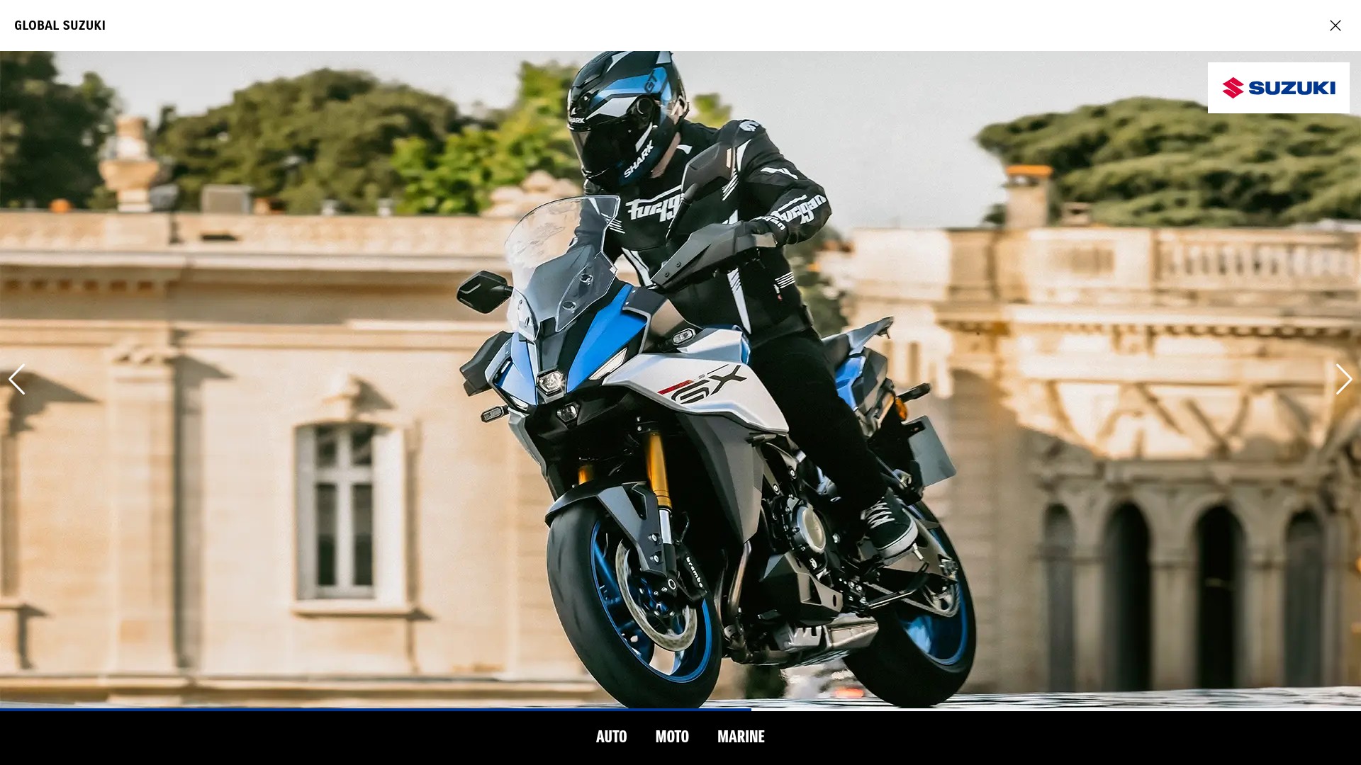 Screenshot of suzuki.fr