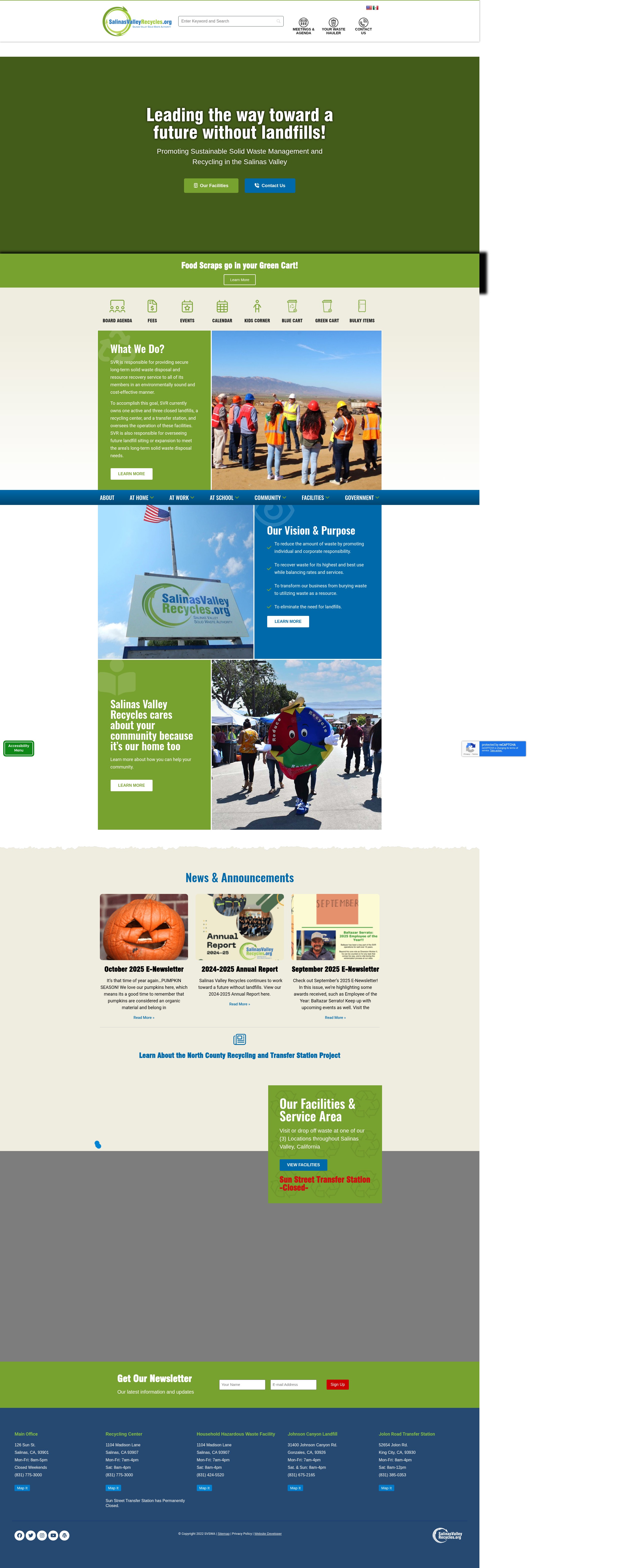 Screenshot of svswa.org