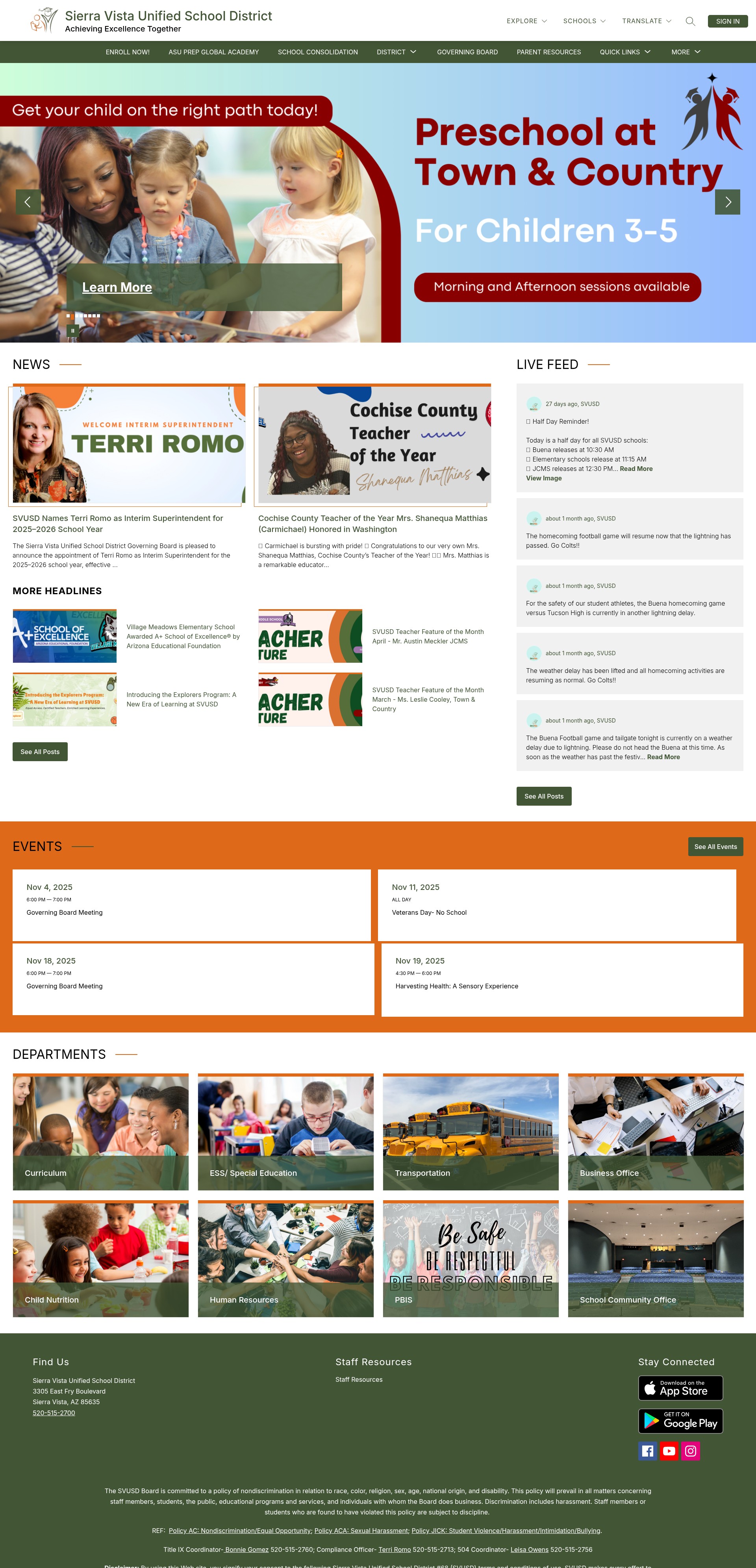 Screenshot of svusd68.org