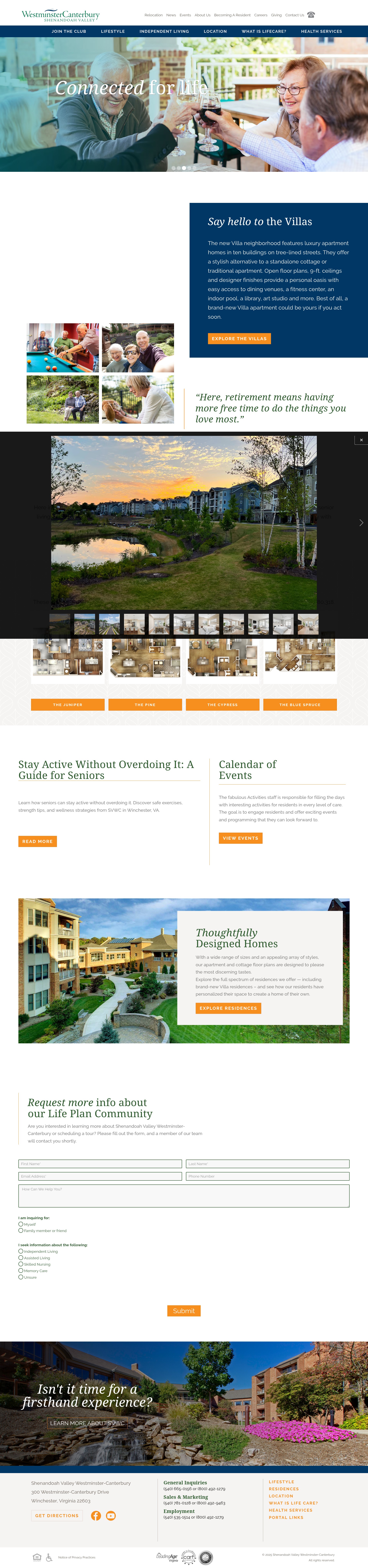 Screenshot of svwc.org