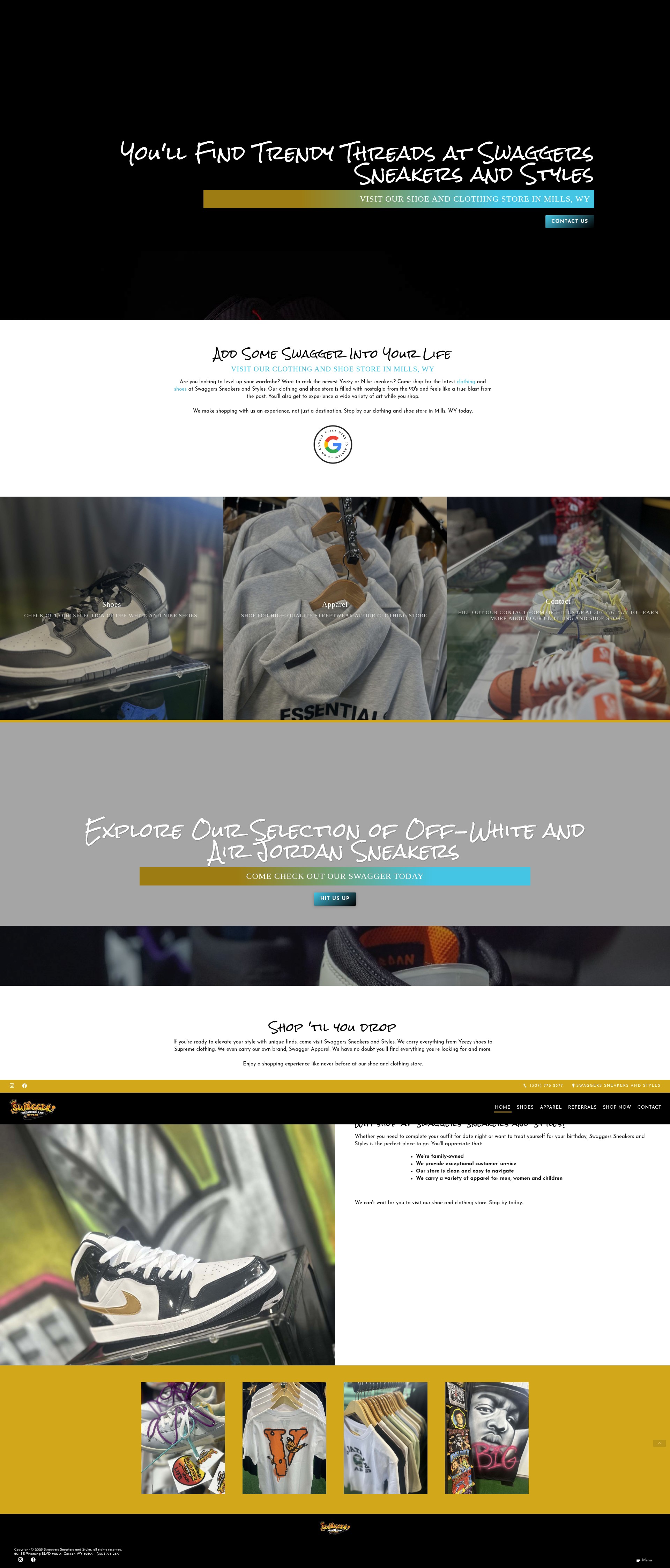 Screenshot of swagger23.com