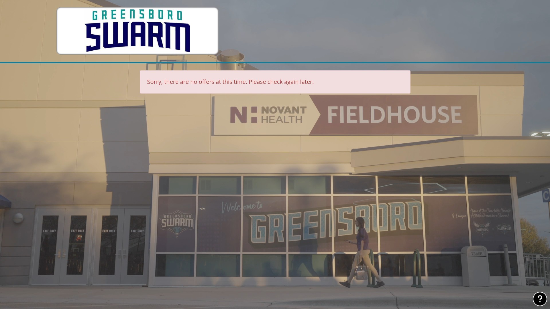 Screenshot of swarm.spinzo.com