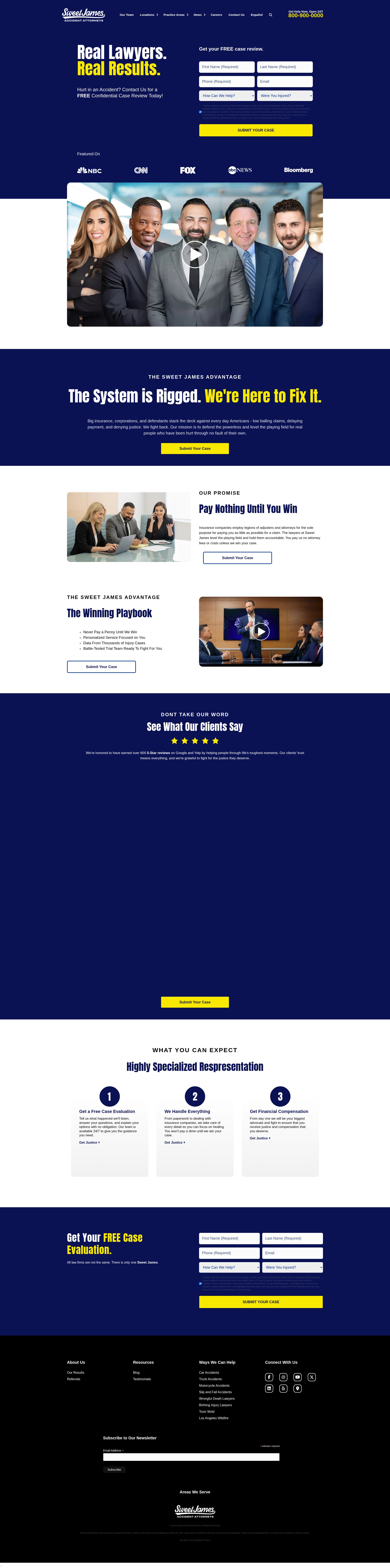 Screenshot of sweetjames.com