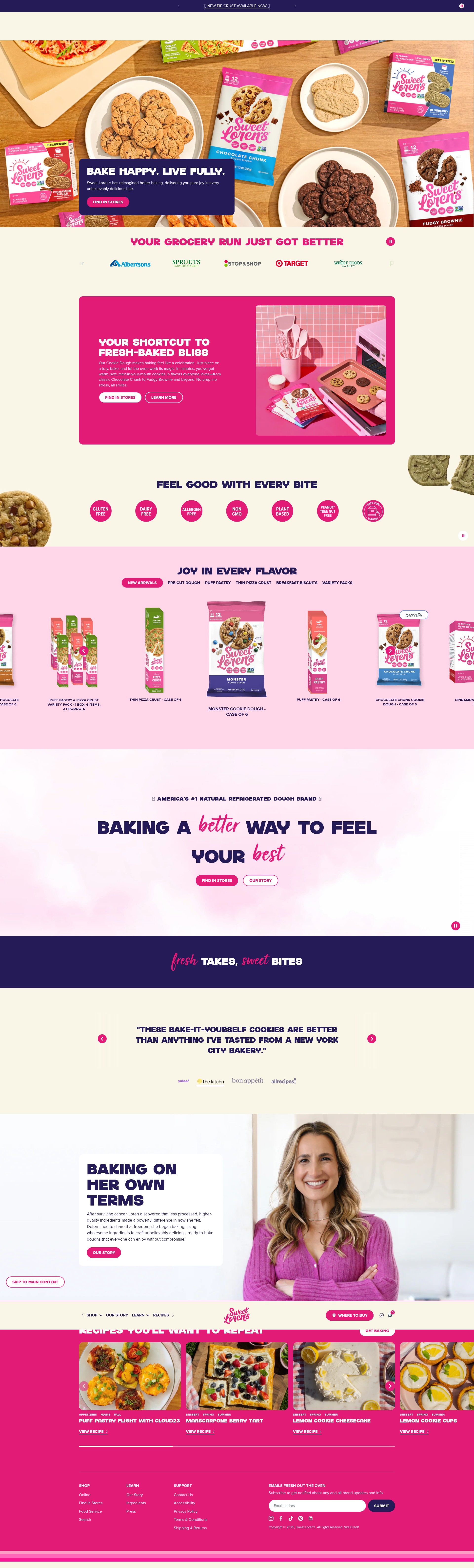 Screenshot of sweetlorens.com