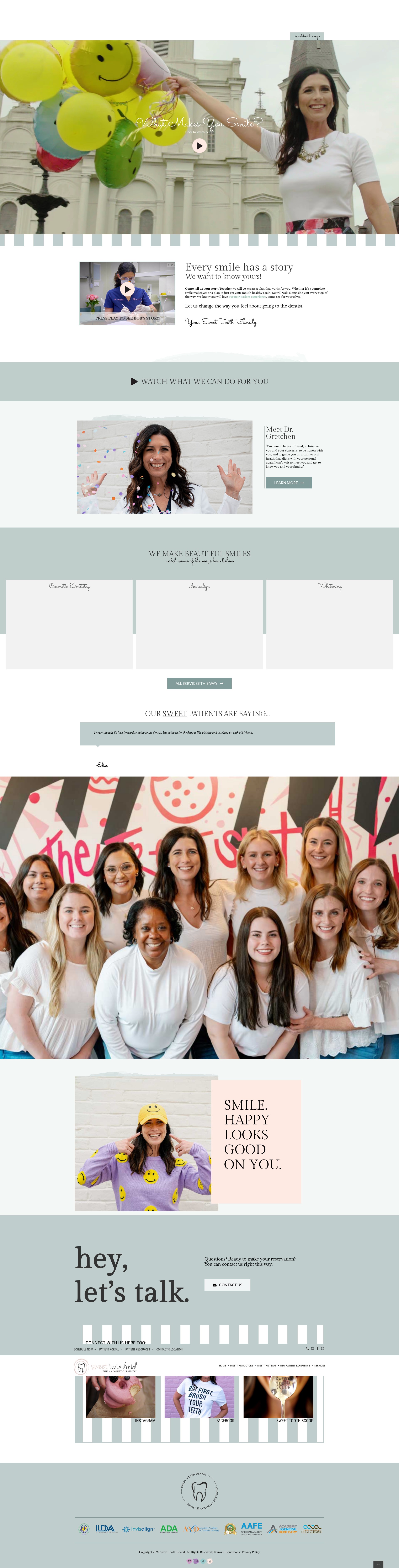 Screenshot of sweettoothdds.com
