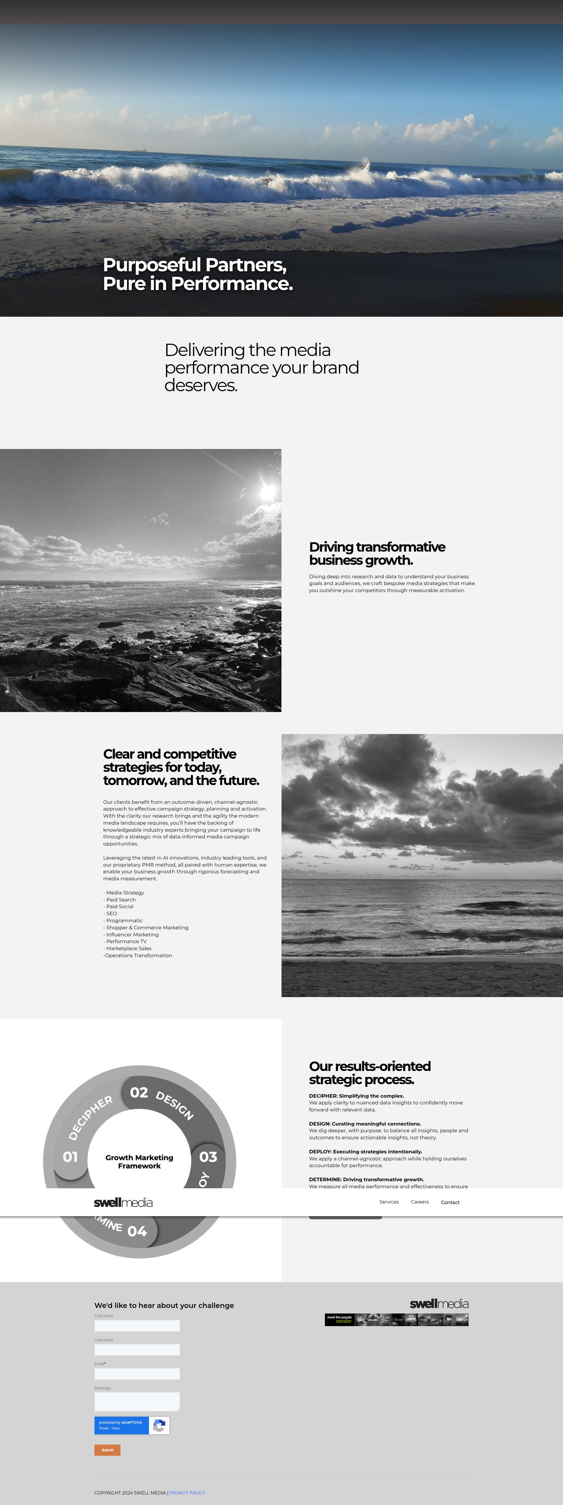 Screenshot of swell-media.com