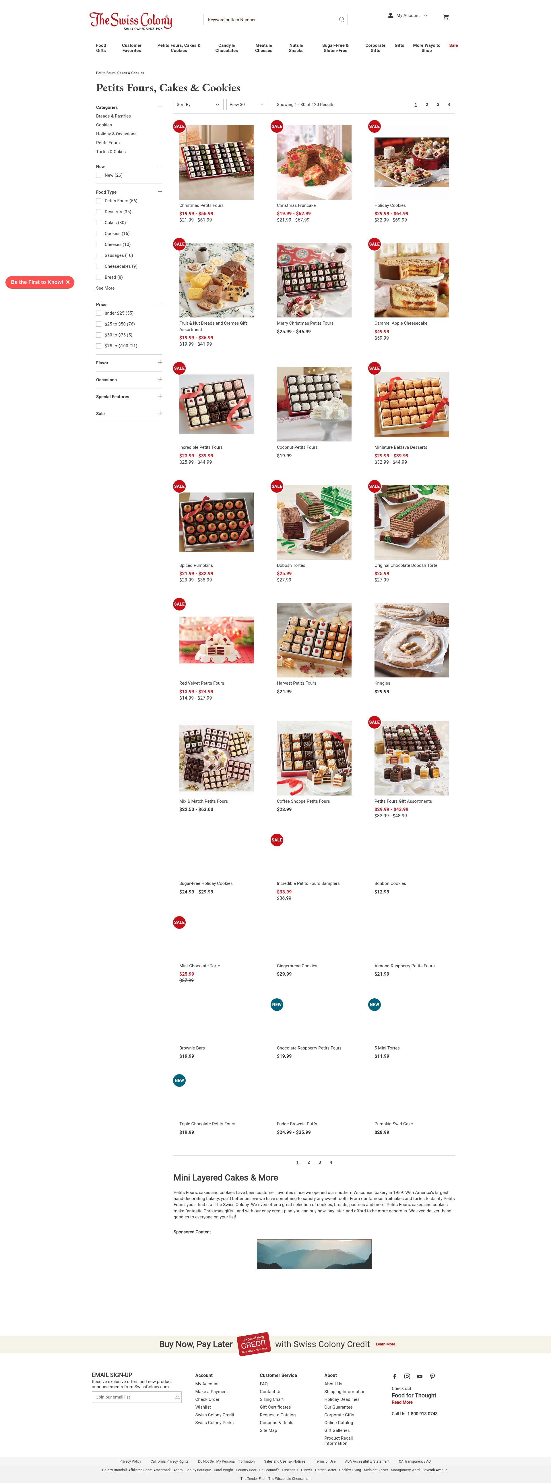 Screenshot of swisscolony.com