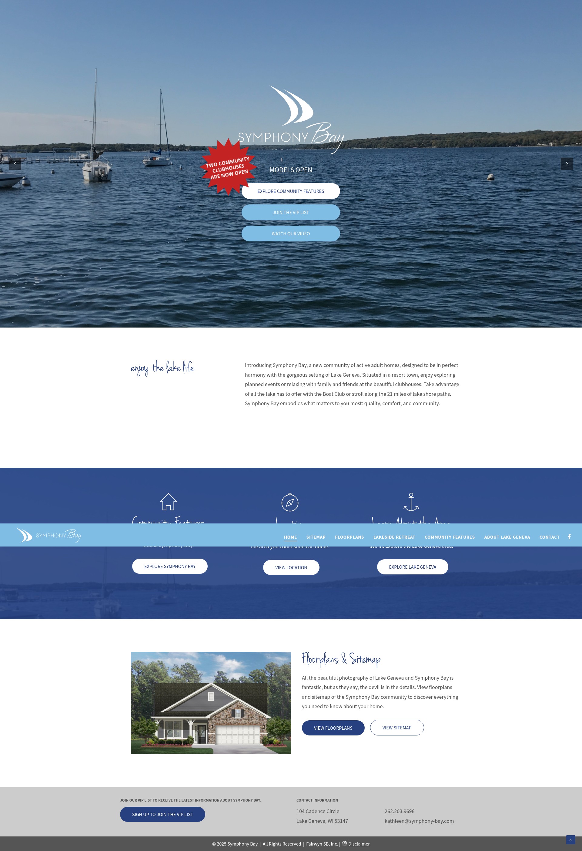 Screenshot of symphony-bay.com