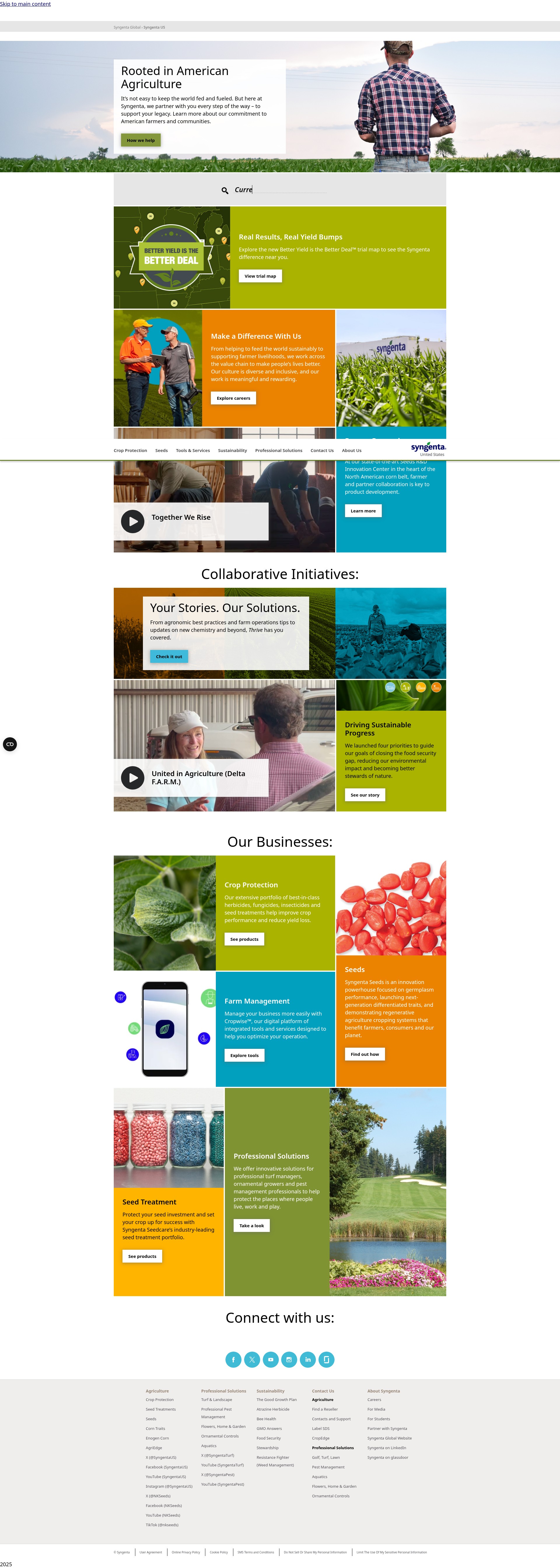 Screenshot of syngenta-us.com