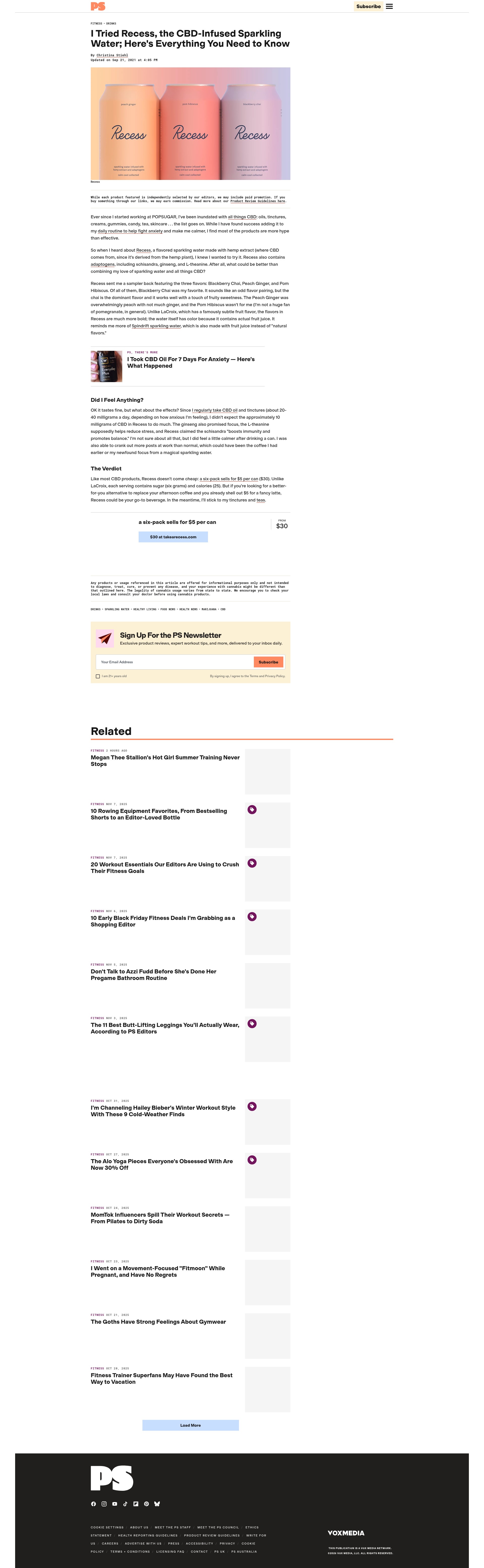 Screenshot of takearecess.com