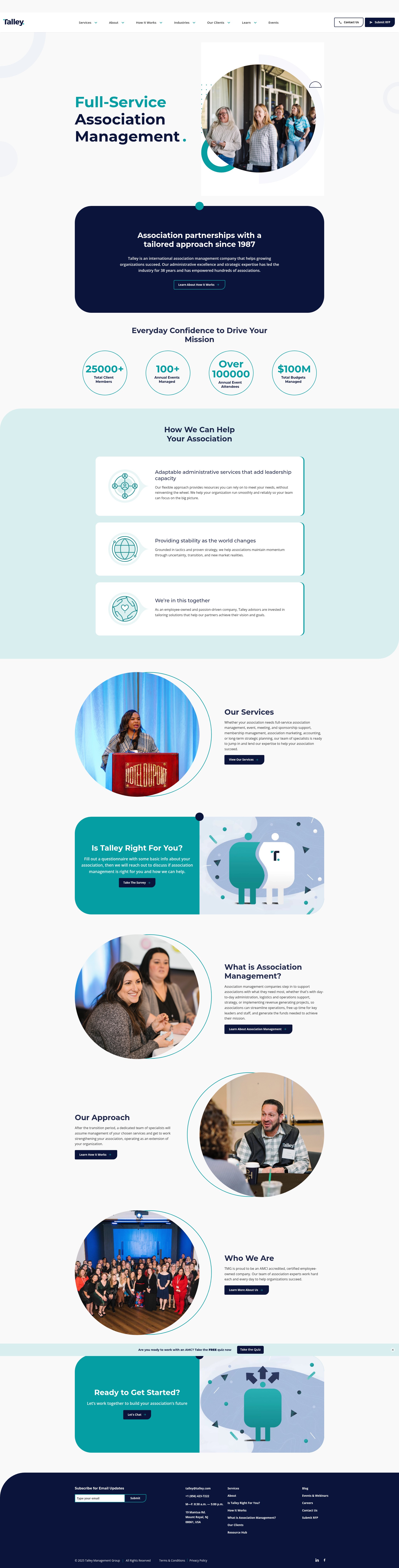 Screenshot of talley.com
