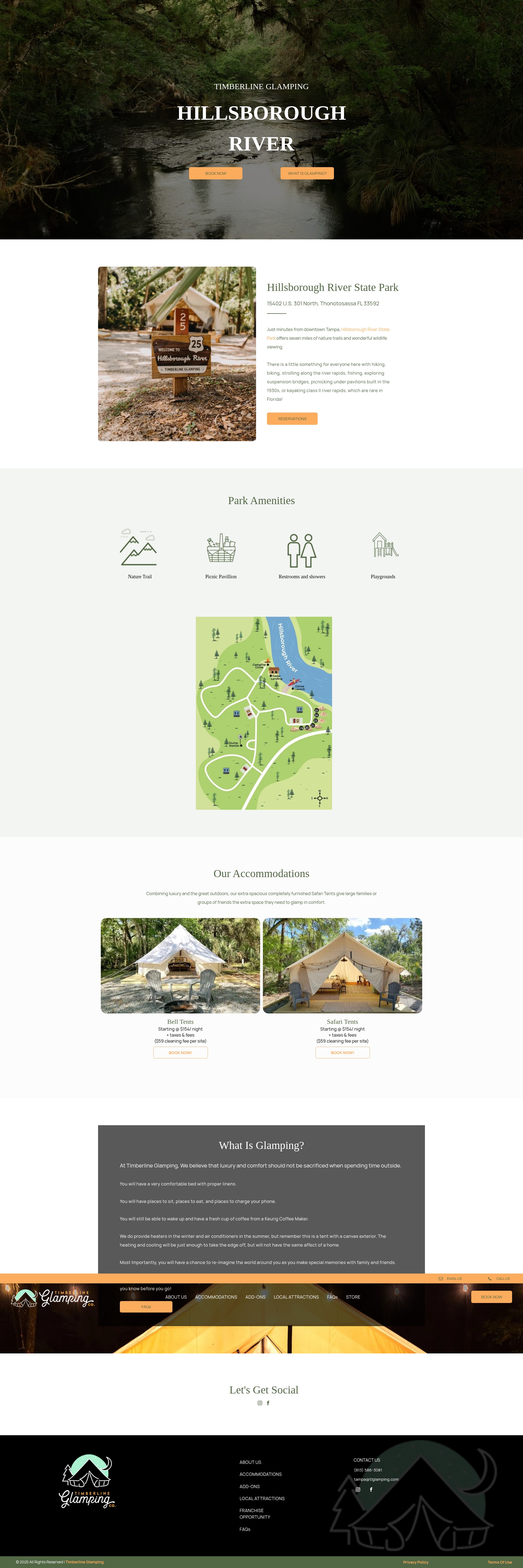Screenshot of tampa.tlglamping.com