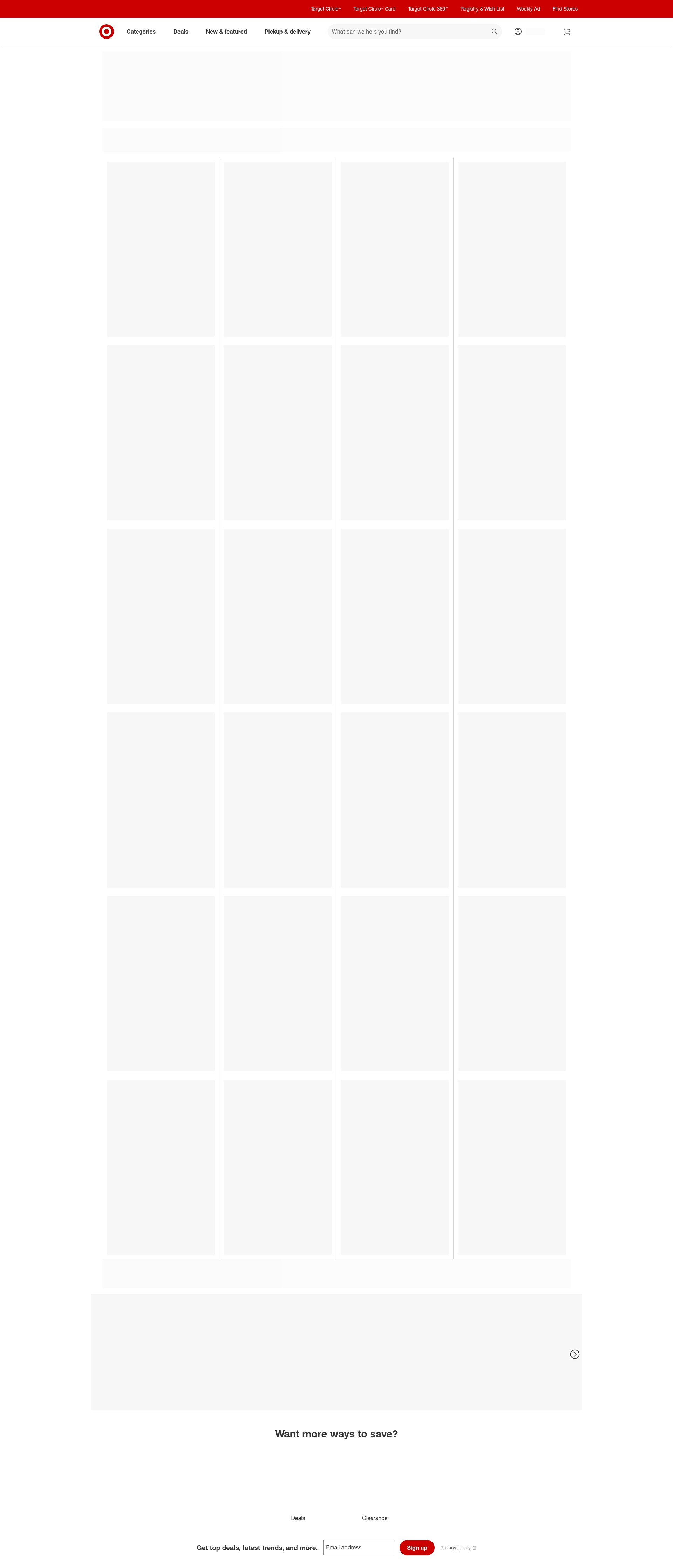 Screenshot of target.com