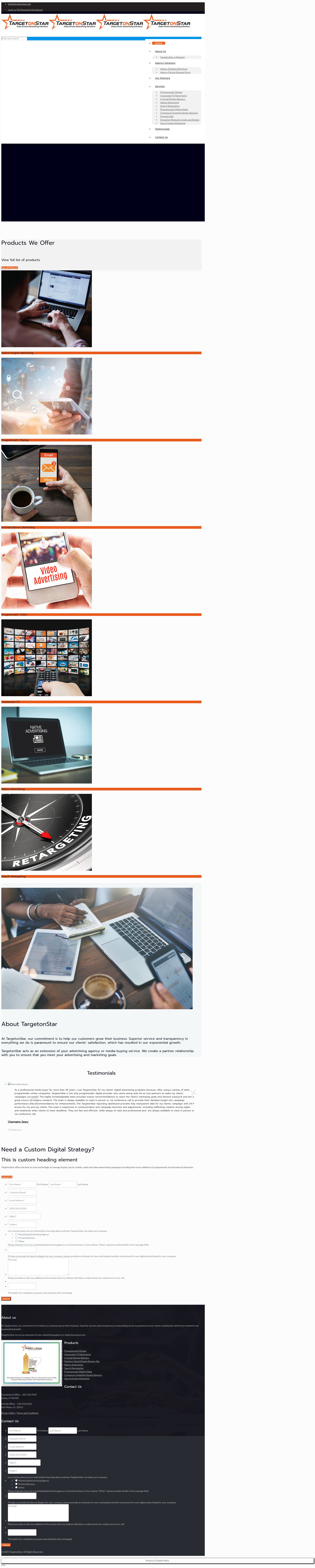 Screenshot of targetonstar.com